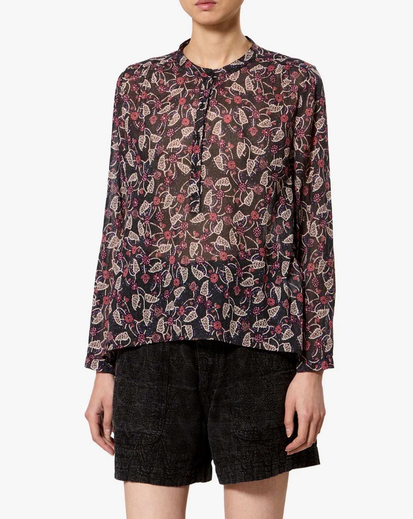 Camisa Isabel Marant Maria HT0029FA D3J03EBKRY ISABEL MARANT