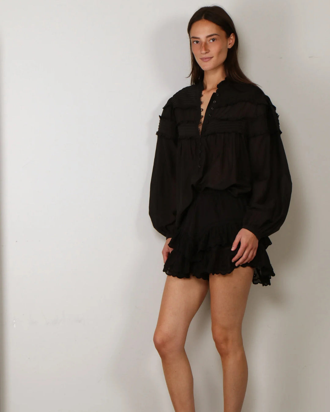 Blusa Isabel Marant HT0914FB B3J04E01BK ISABEL MARANT