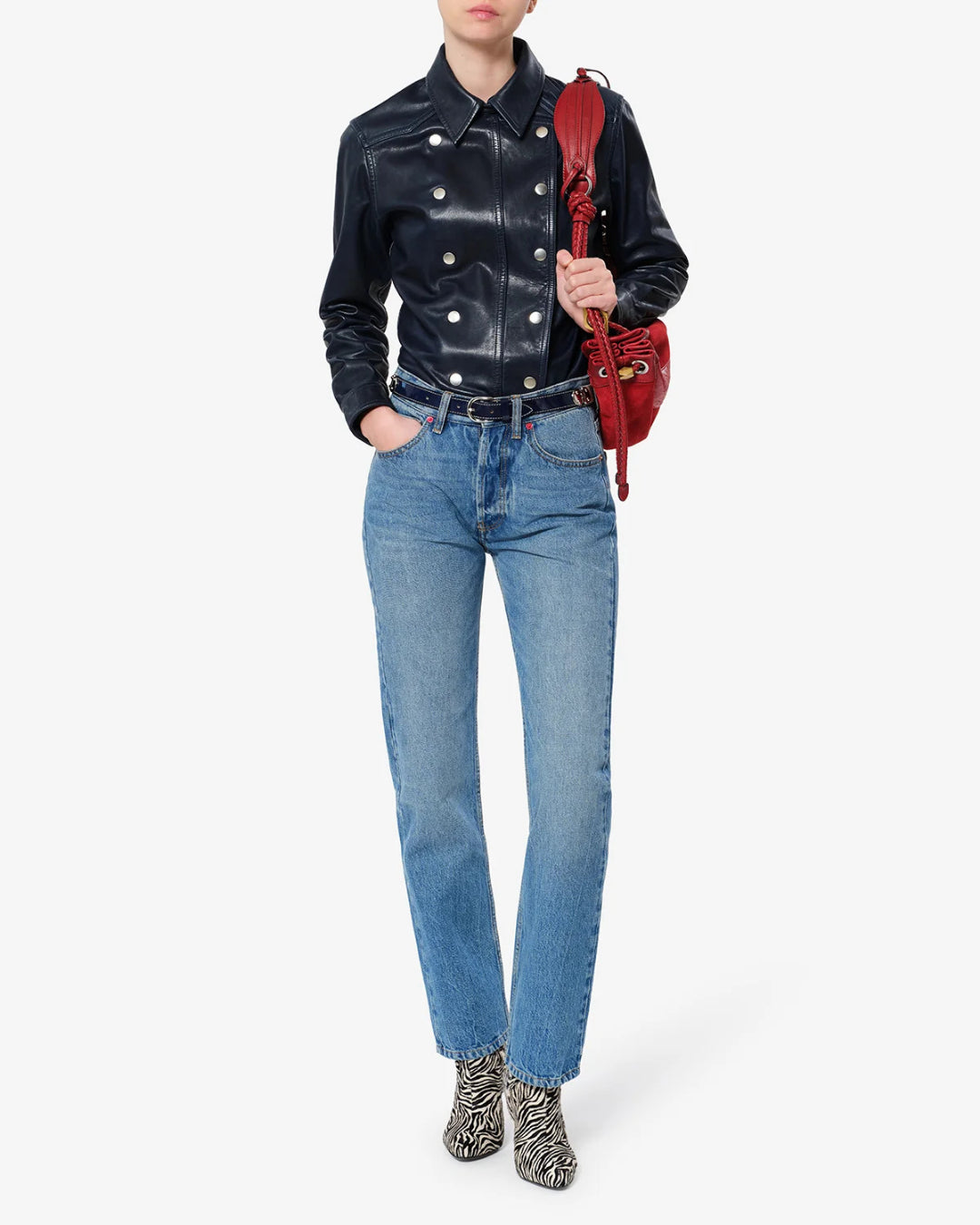 Denim Isabel Marant Daya Regular PA0800FA D4H01I30BU ISABEL MARANT