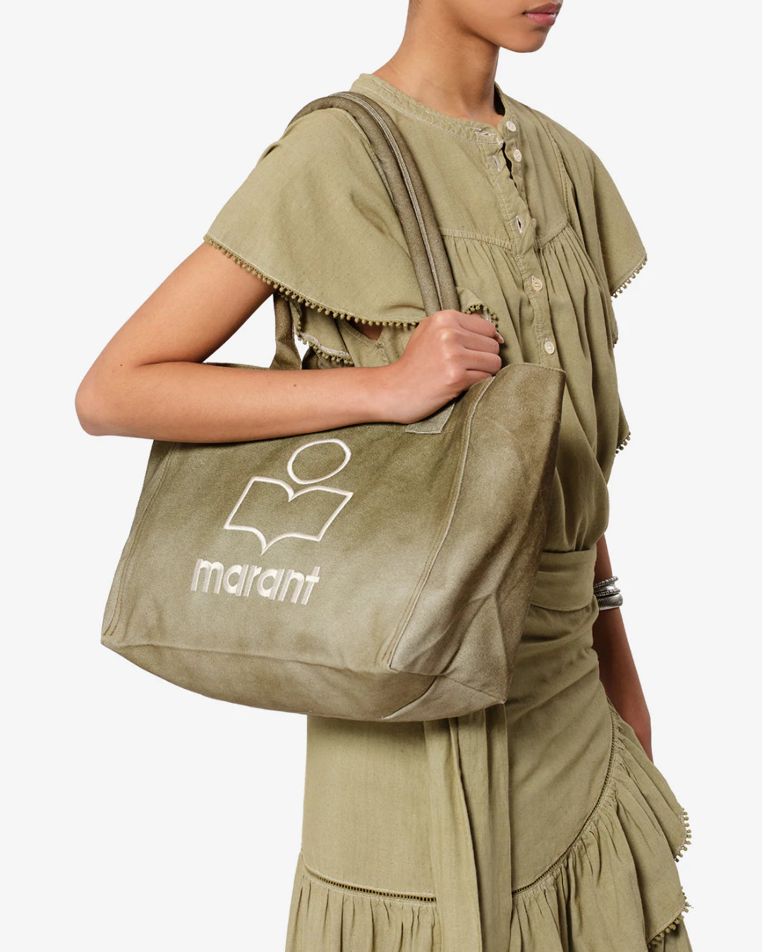 Bolso Isabel Marant Yenky Zipped Tote bag<BR/> PM0062FA D3X04M67KI ISABEL MARANT