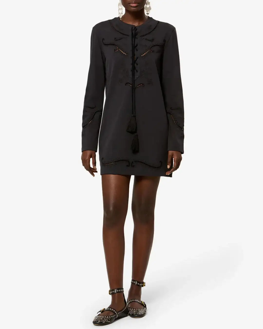 Vestido Isabel Marant Elka RO1181FA D3N03E02FK ISABEL MARANT