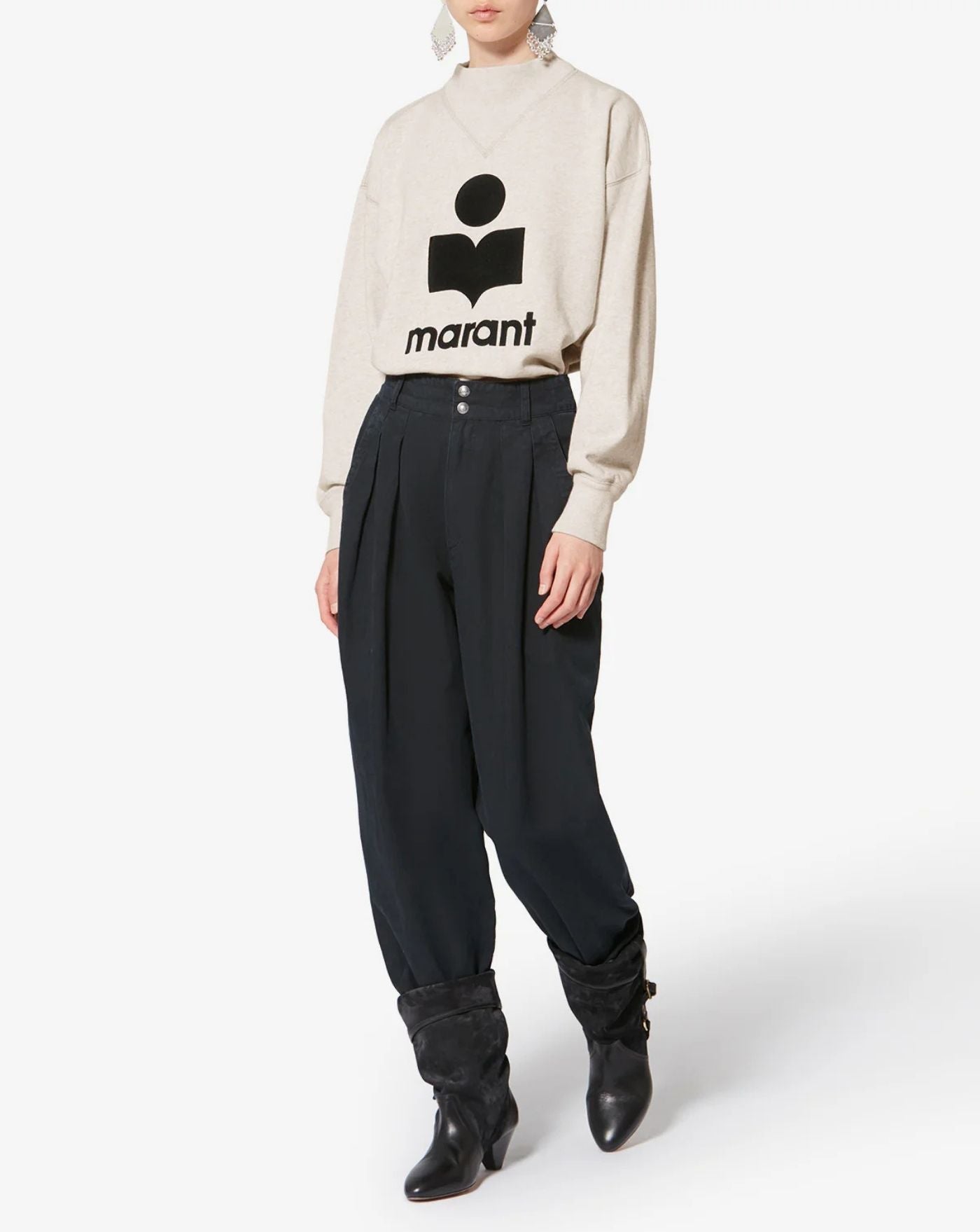 Sudadera Isabel Marant Moby-Gc SW0003FA A1M07E23EC ISABEL MARANT