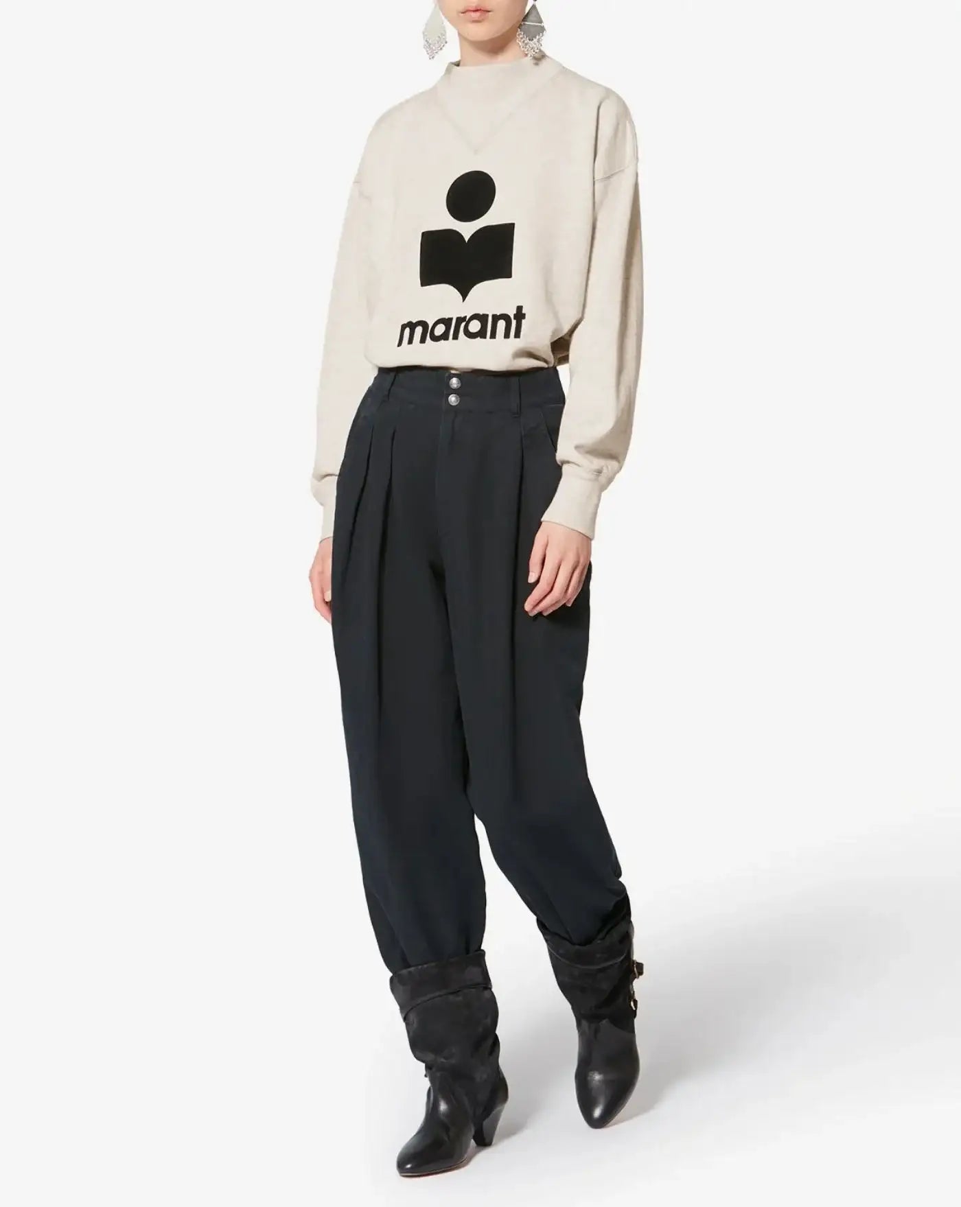 Sudadera Isabel Marant Moby-Gc SW0003FA A1M07E23EC ISABEL MARANT