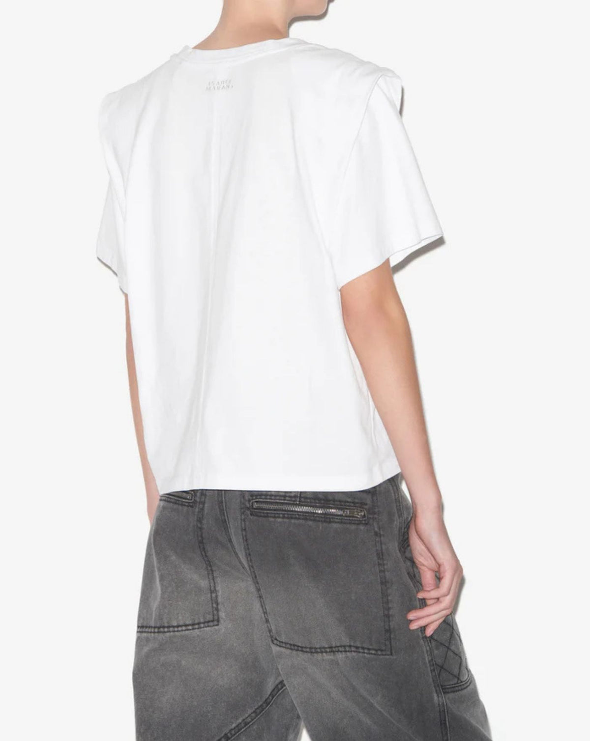Camiseta Isabel Marant Zelitos TS0041FA A1N41I20WH ISABEL MARANT