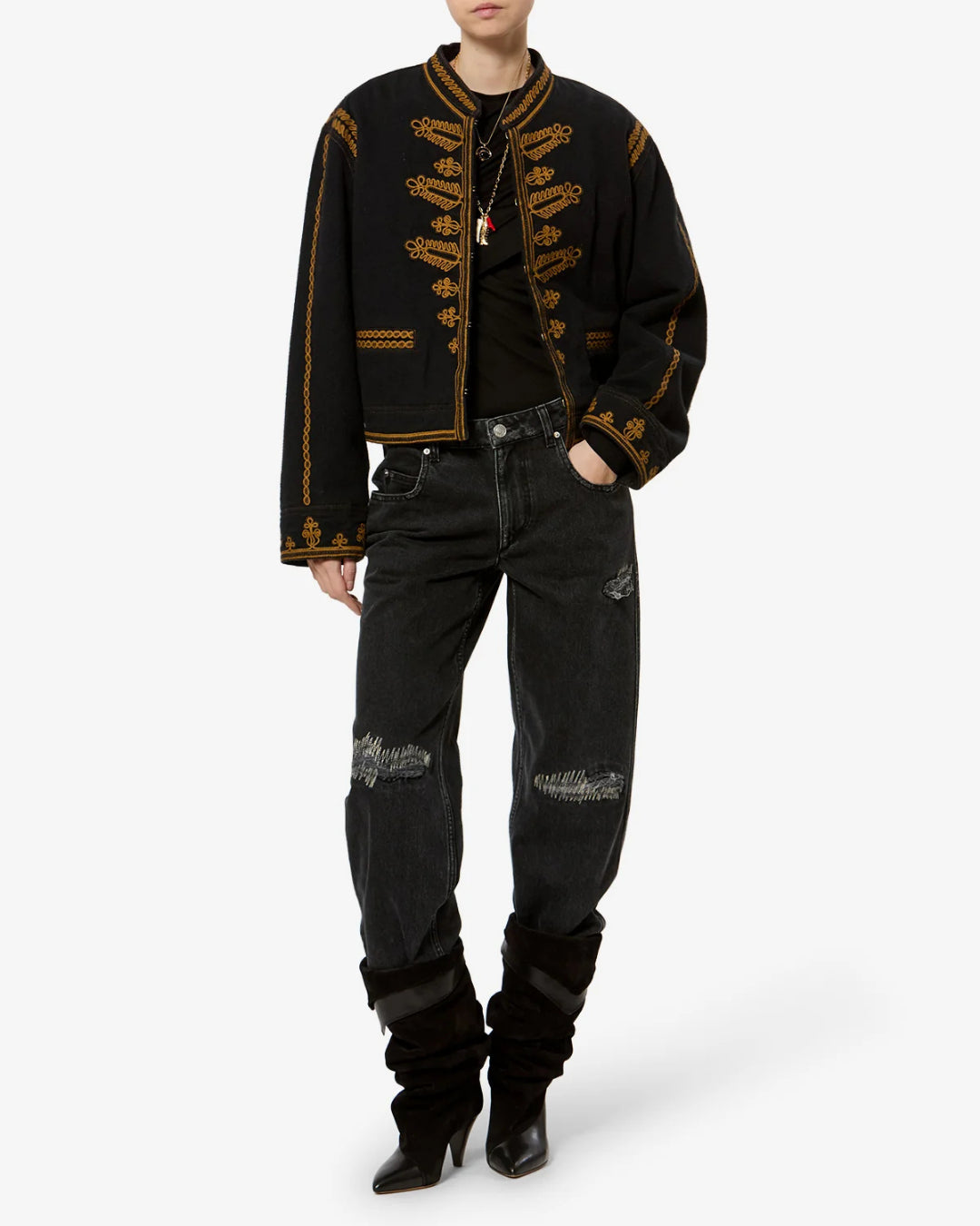 Chaqueta Isabel Marant Emalia VE0726FA D3H07E01BK ISABEL MARANT