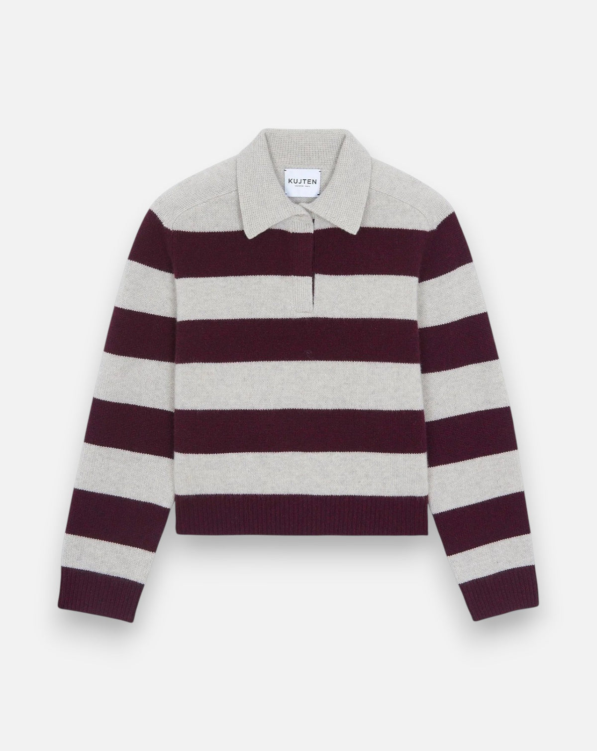 Jersey Kujten Royce Stripe F4810 2614 BORDEAUX AV KUJTEN