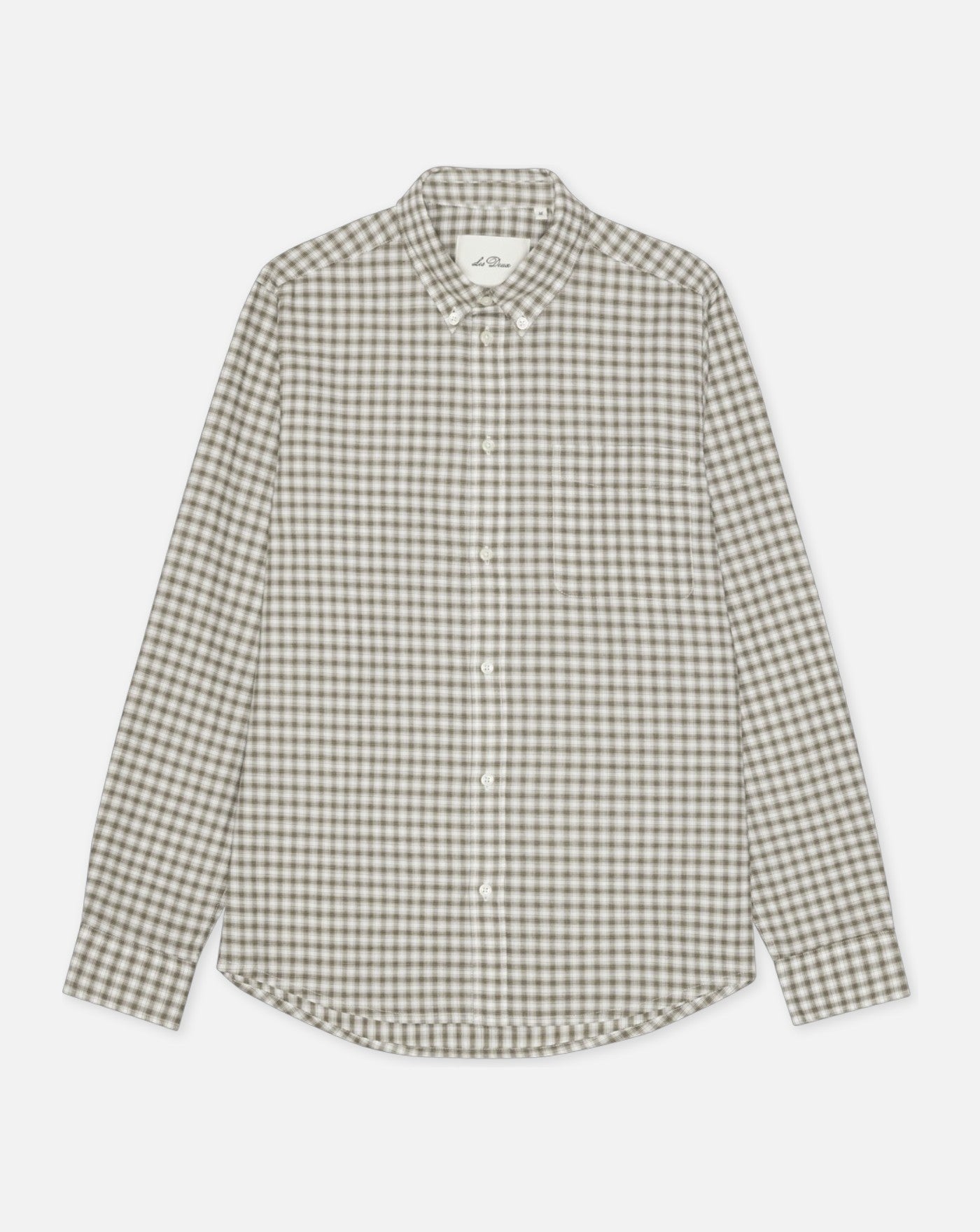 Camisa Les Deux Two Tone Mini Check Shirt 1002229 872 LES DEUX