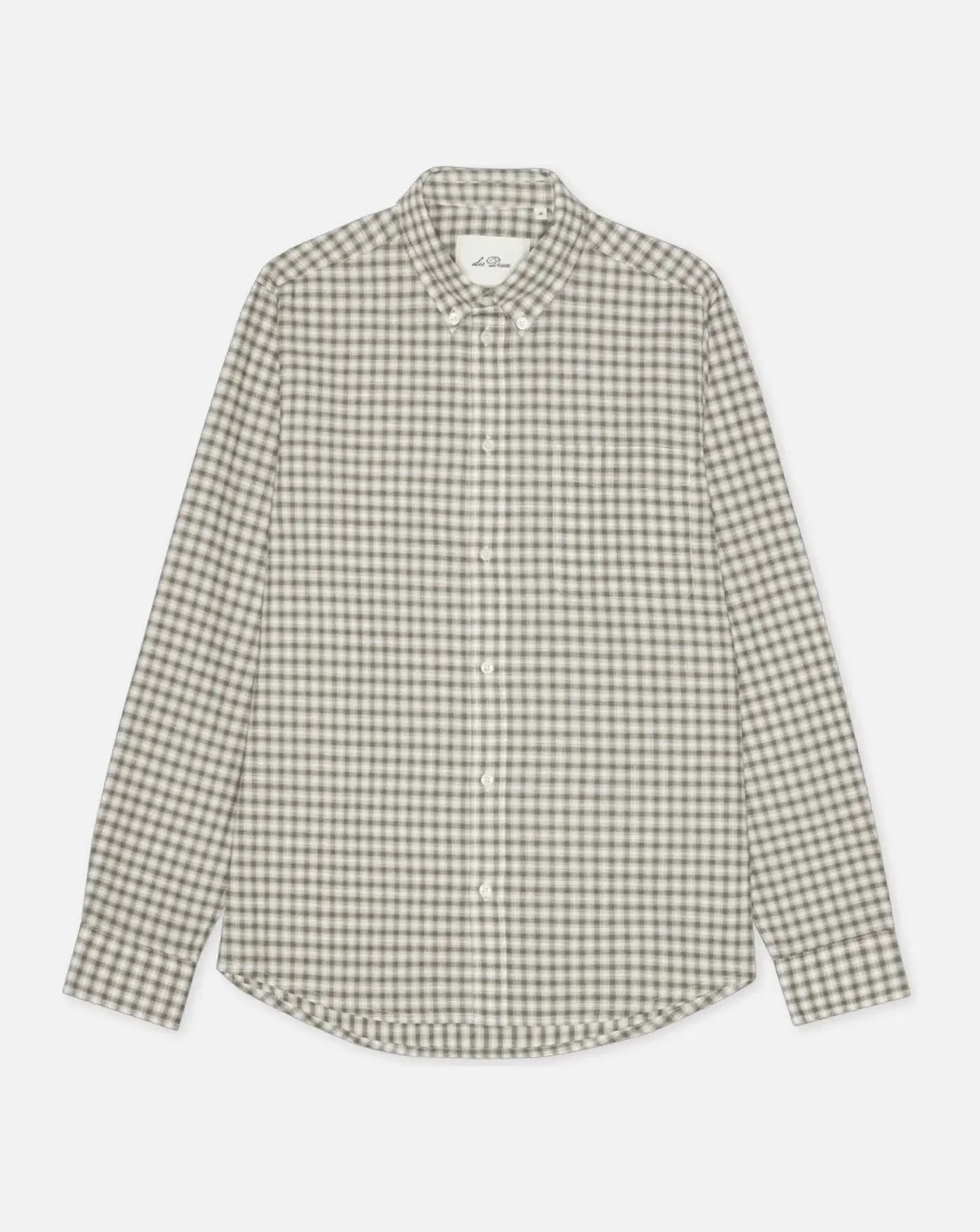 Camisa Les Deux Two Tone Mini Check Shirt 1002229 872 LES DEUX