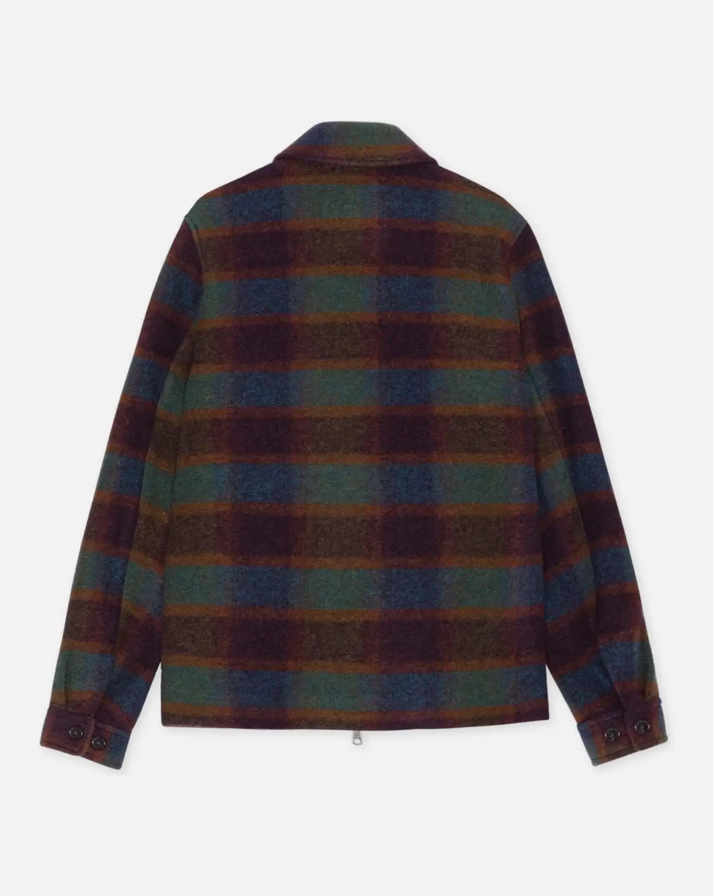 Chaqueta Les Deux Check Wool Zipper Coach Jacket 1002253 528 LES DEUX