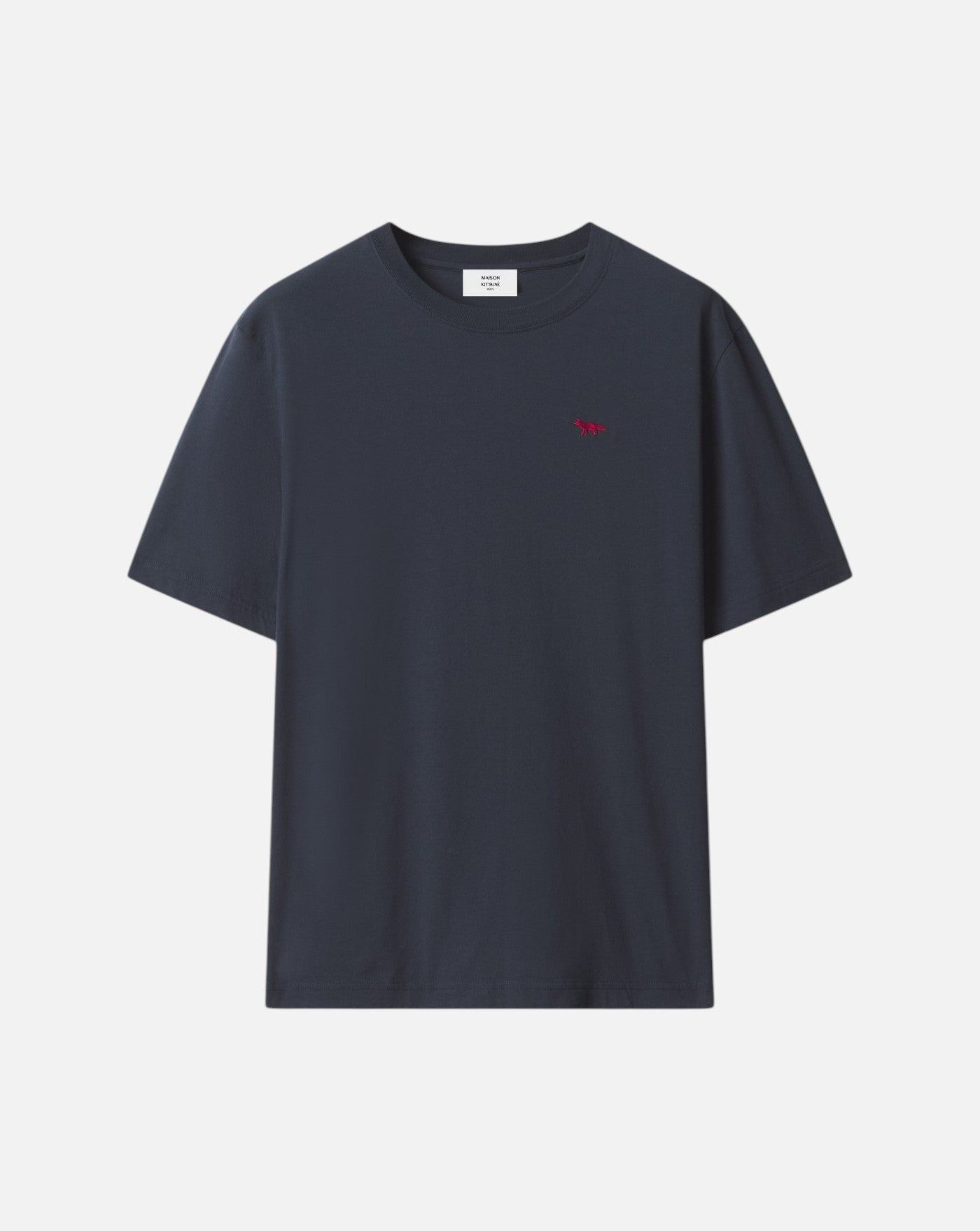 Camiseta Maison Kitsune Red Profile Fox Comfort MRMJT00KJ7026 0413 MAISON KITSUNE