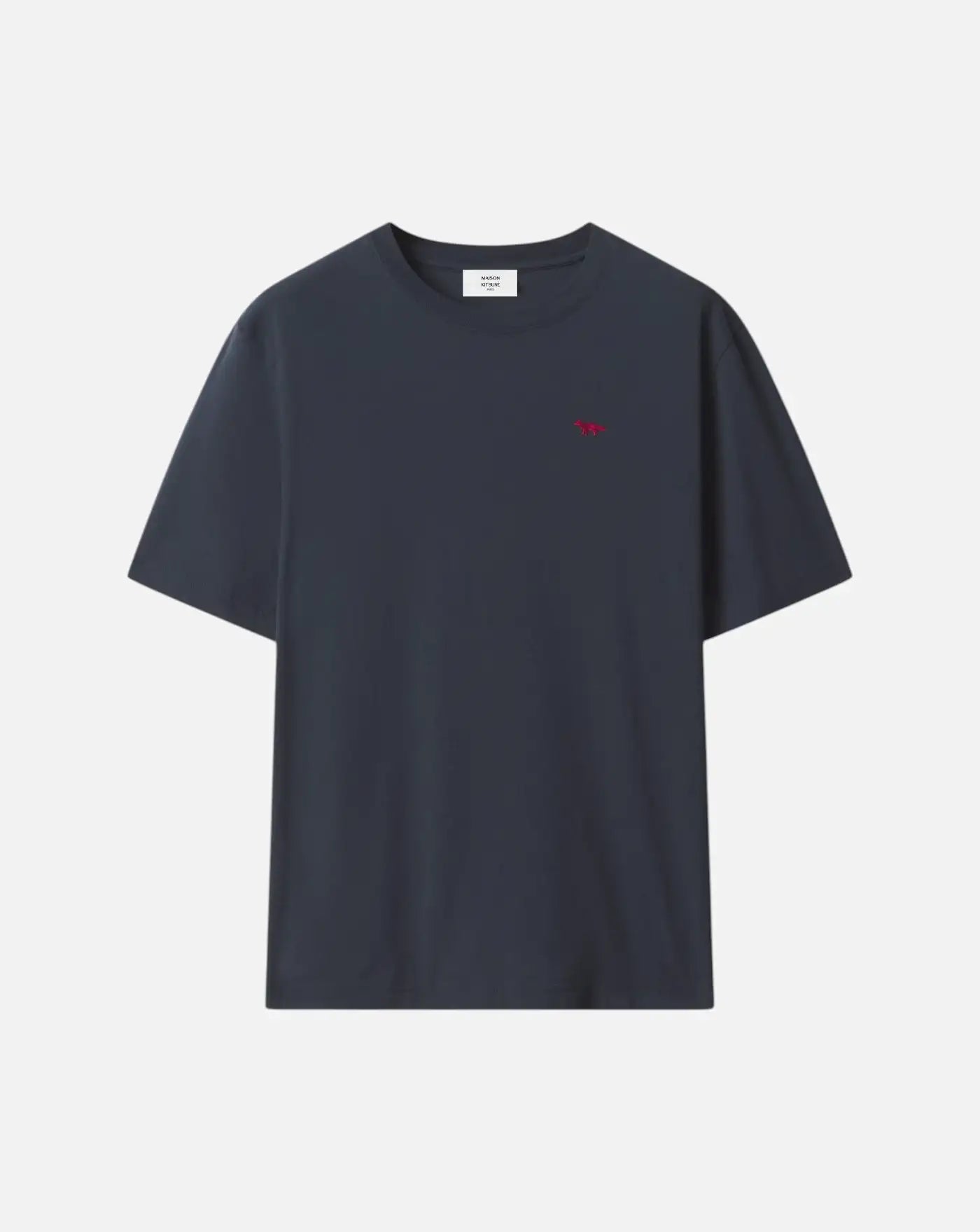 Camiseta Maison Kitsune Red Profile Fox Comfort MRMJT00KJ7026 0413 MAISON KITSUNE