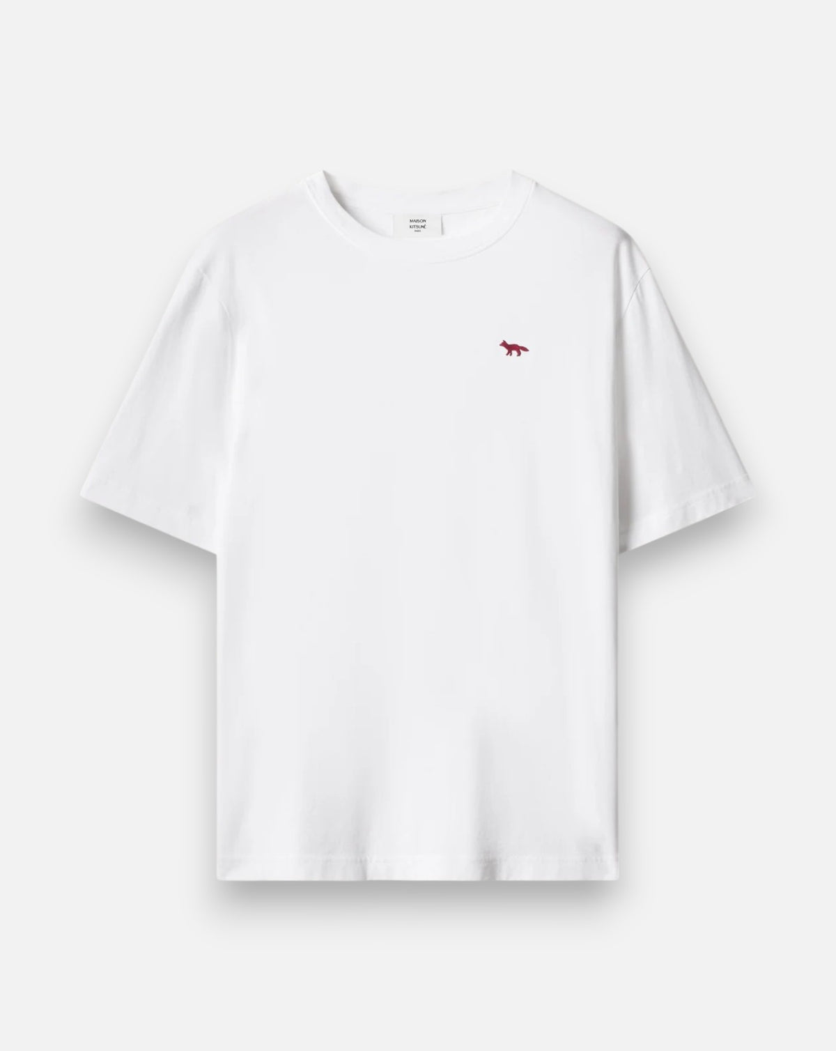 Camiseta Edmmond Red Profile Fox Comfort MRMJT00KJ7026 P100 MAISON KITSUNE