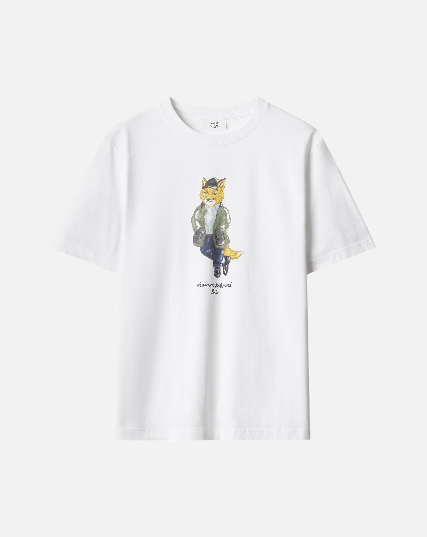 Camiseta Maison Kitsune Weekend Fox Comfort MRMJT22KJ7025 P100 MAISON KITSUNE