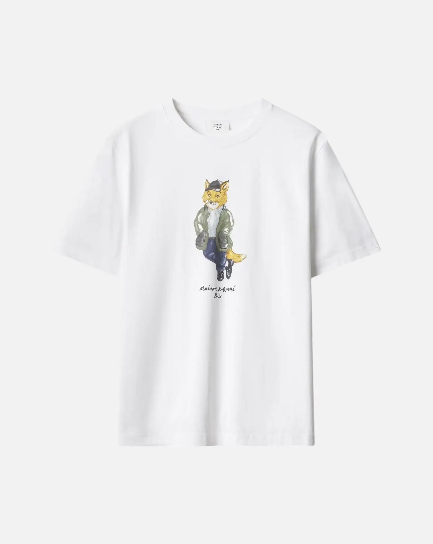 Camiseta Maison Kitsune Weekend Fox Comfort MRMJT22KJ7025 P100 MAISON KITSUNE