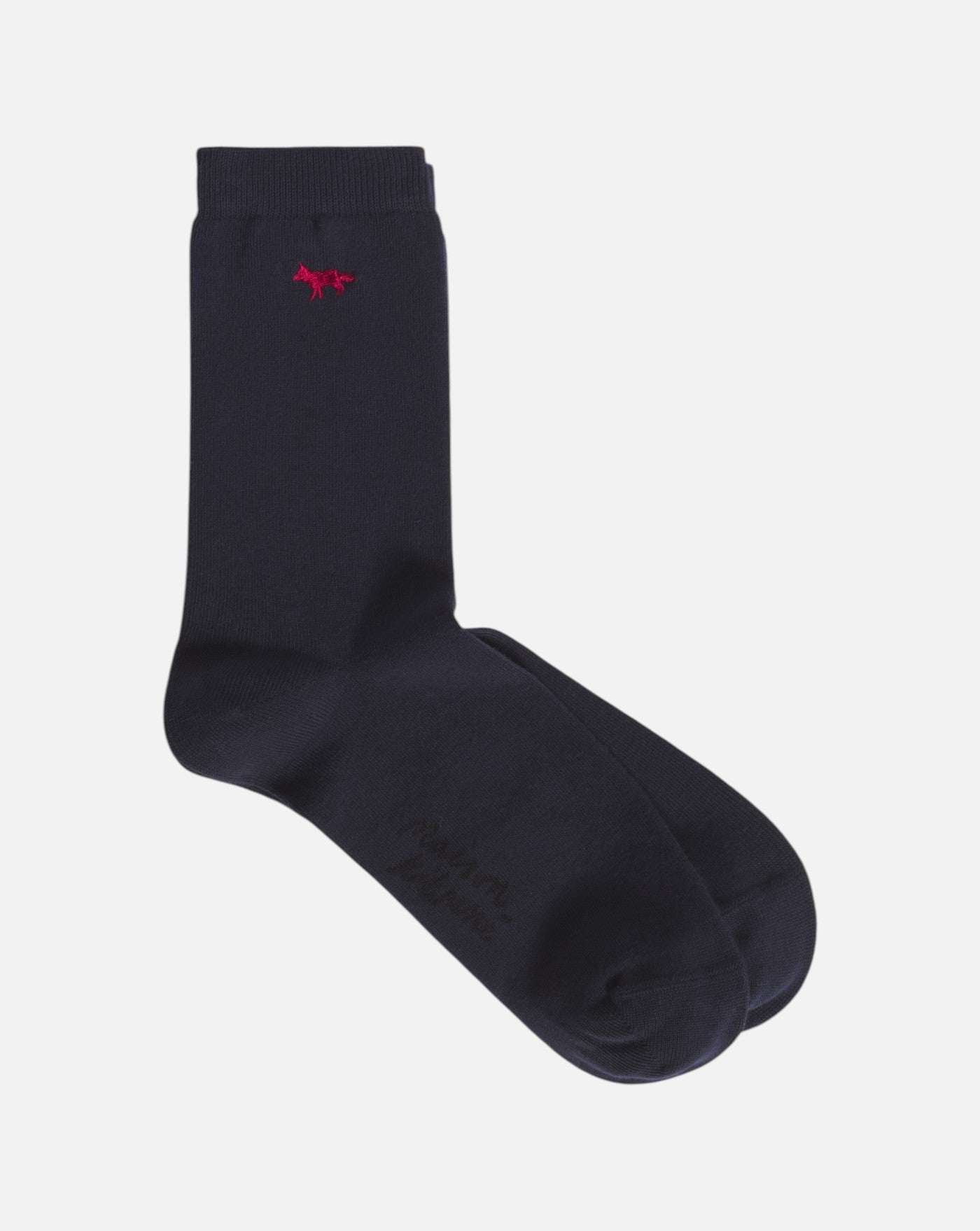 Calcetines Maison Kitsune Profile Fox Socks MRUAS02KT1248 0413 MAISON KITSUNE