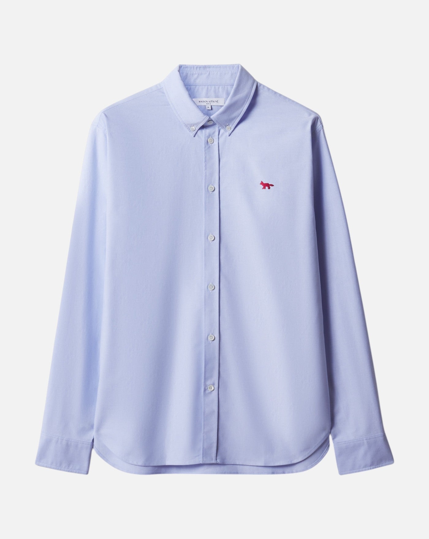 Camisa Maison Kitsune Profile Fox Casual Shirt QM00425WC5062 0434 MAISON KITSUNE