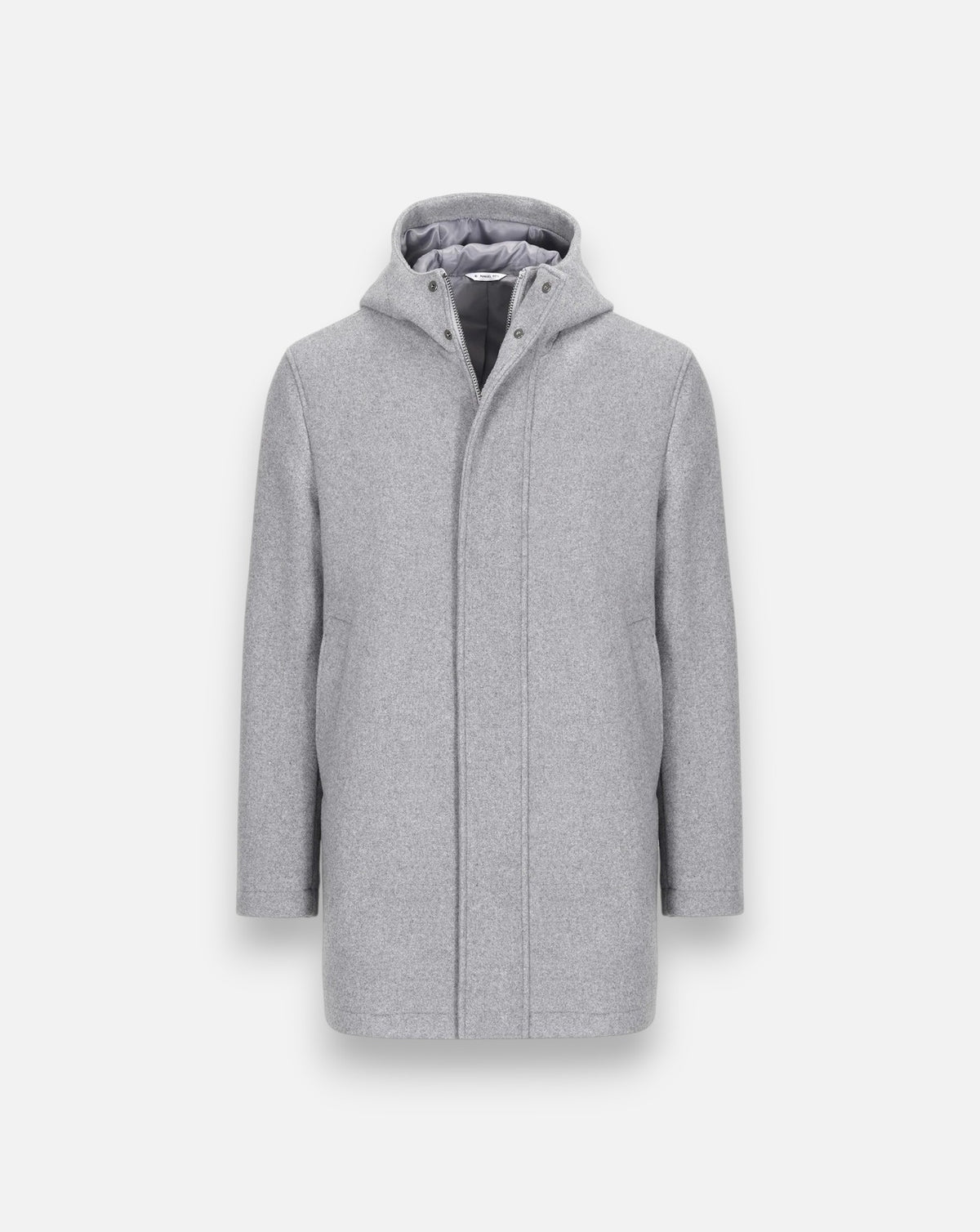 Abrigo Manuel Ritz Gray Wool Blend Parka 4132H8412C 263738 97 MANUEL RITZ