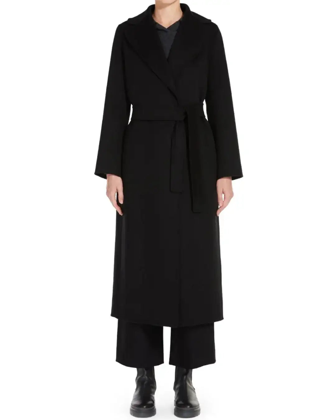 Poldo Max Mara Robe Coat In Wool Drap 2629016073600 013 MAX MARA