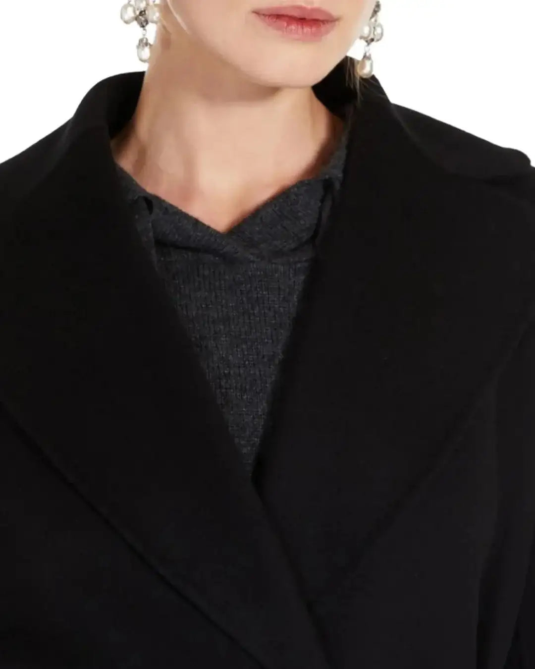 Poldo Max Mara Robe Coat In Wool Drap 2629016073600 013 MAX MARA