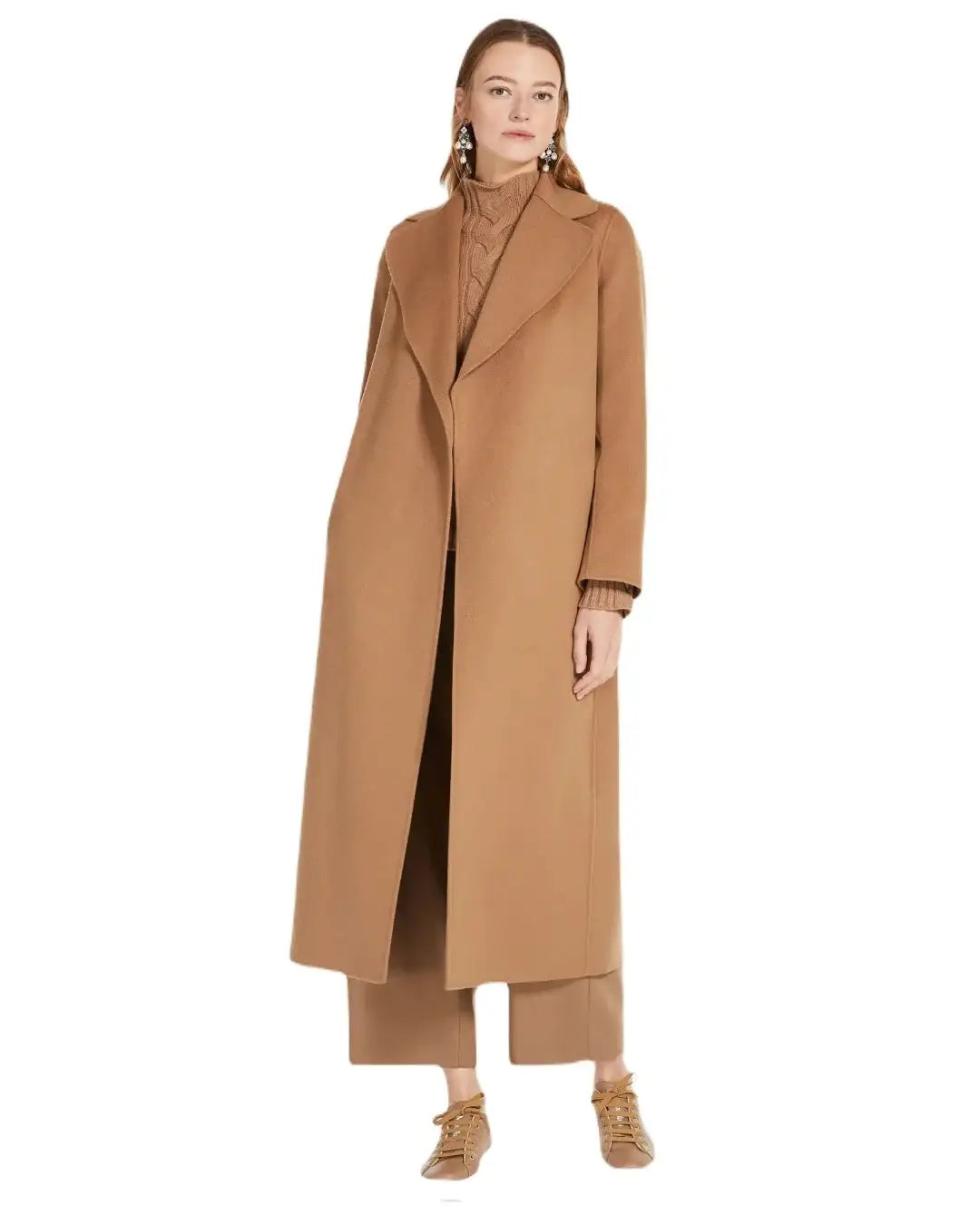 Poldo Max Mara Robe Coat In Wool Drap 2629016073600 045 MAX MARA