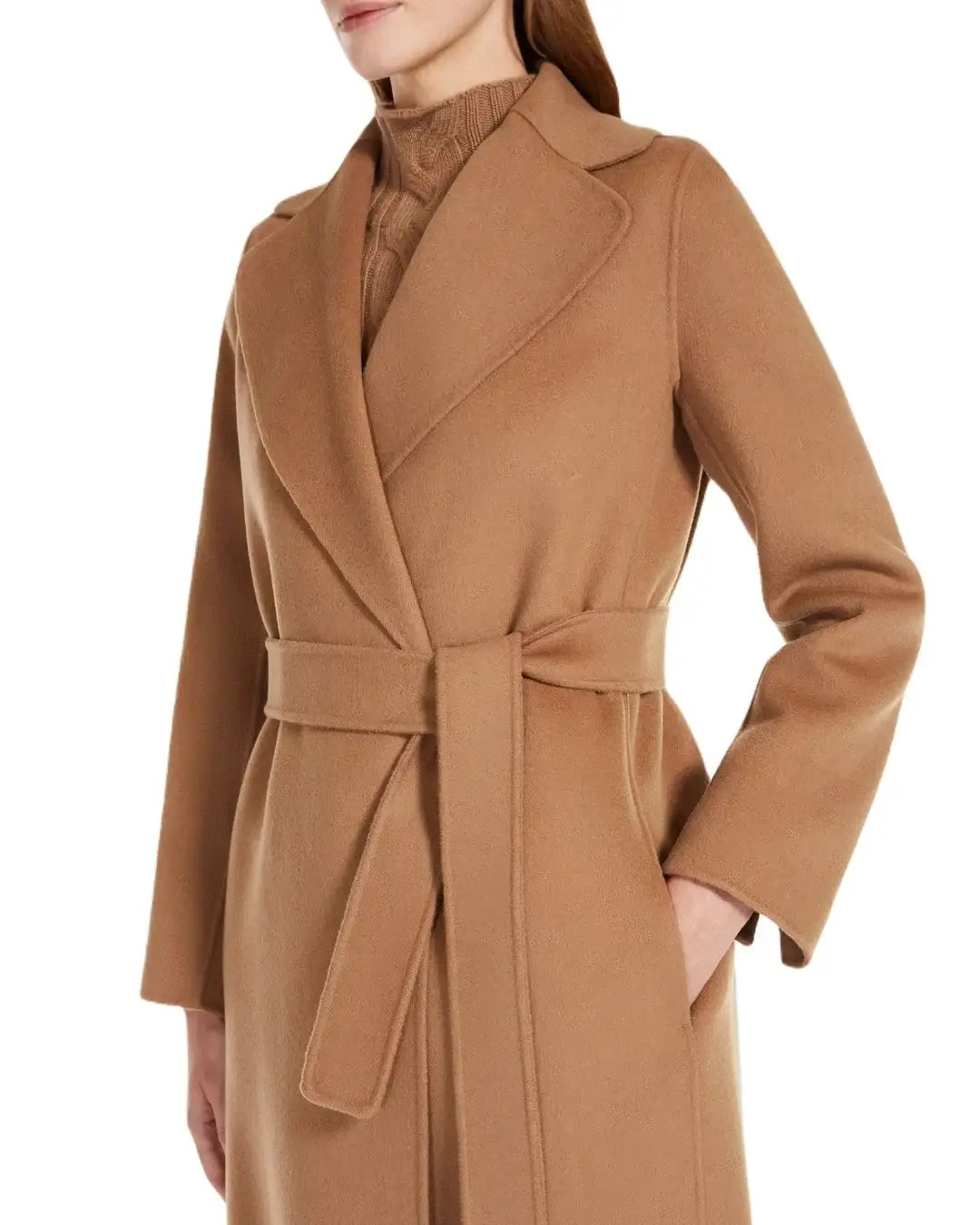 Poldo Max Mara Robe Coat In Wool Drap 2629016073600 045 MAX MARA