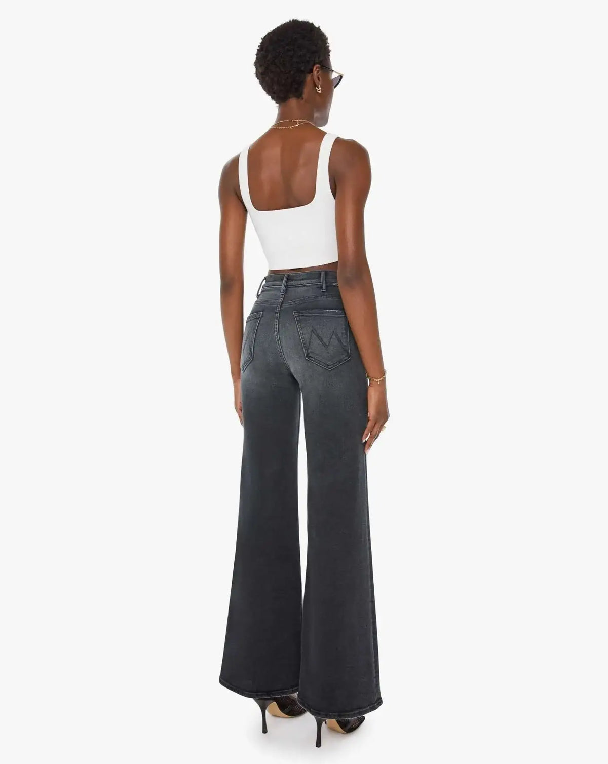 Pantalones Mother Denim The Hustler Roller Sneak 105071611 NTS MOTHER