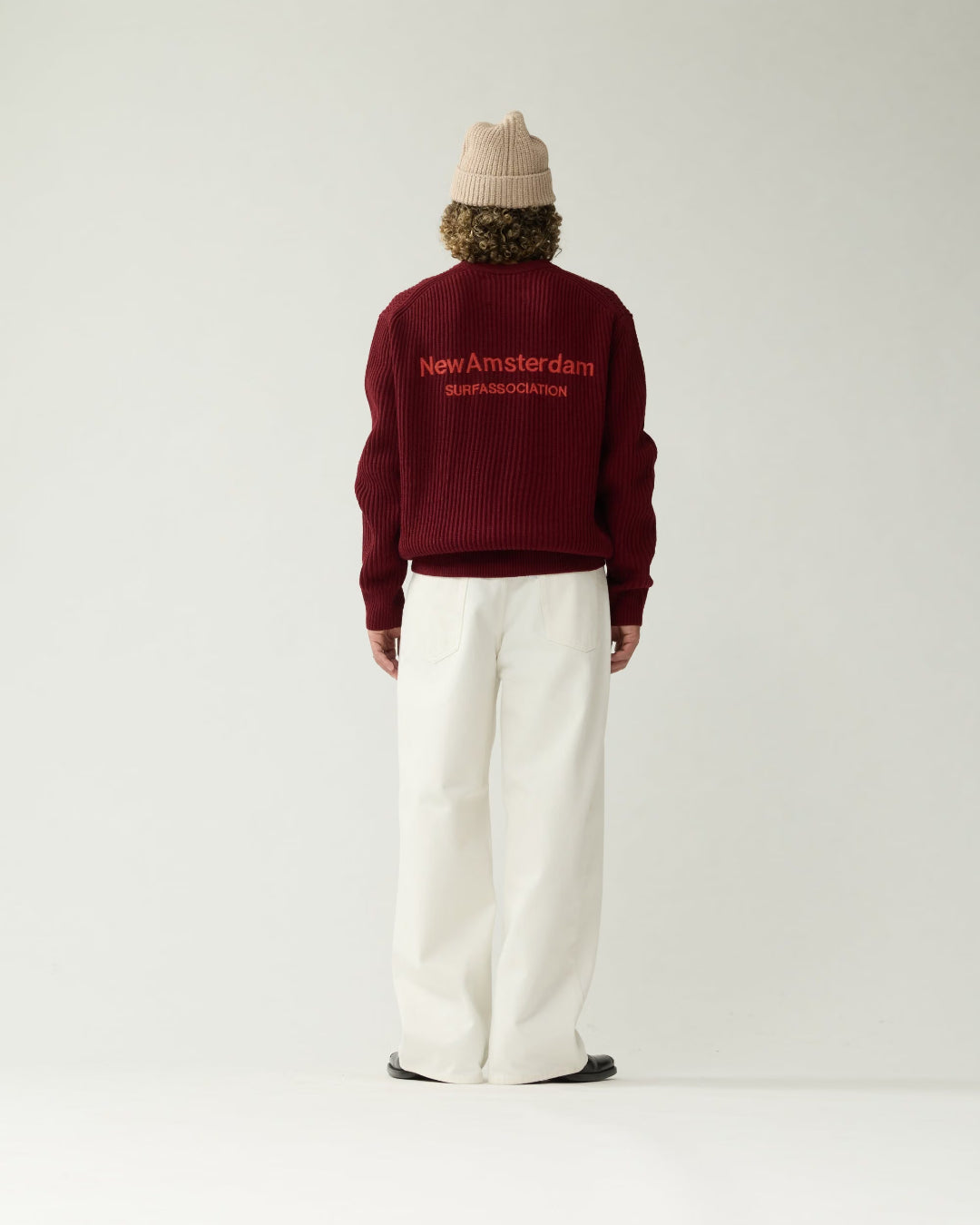 Jersey New Amsterdam Knitted Crewneck 2602036002 BURGENDY NEW AMSTERDAM