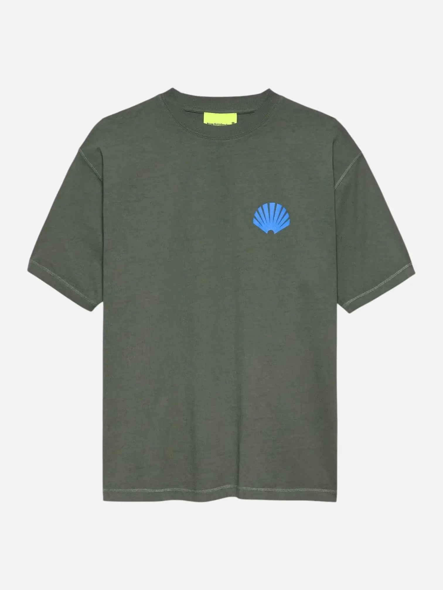 Camiseta New Amsterdam Logo Tee Teal Deep Sea 2602070003 TEAL/DEEP SEA NEW AMSTERDAM