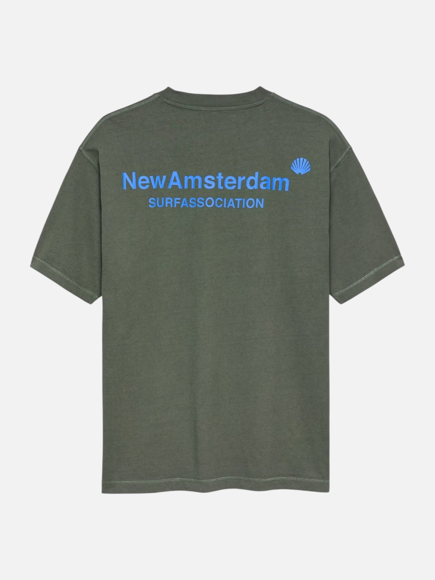 Camiseta New Amsterdam Logo Tee Teal Deep Sea 2602070003 TEAL/DEEP SEA NEW AMSTERDAM