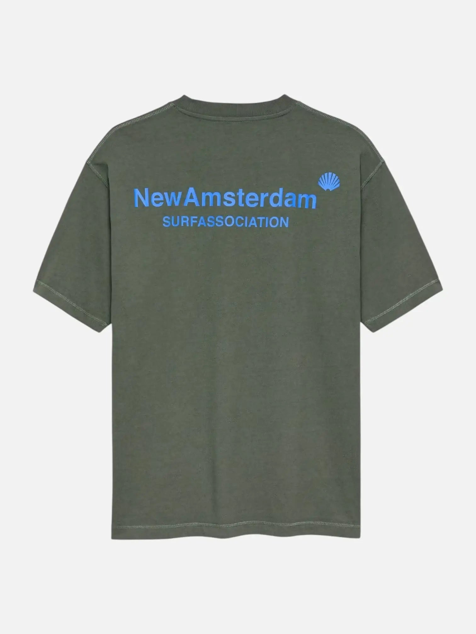 Camiseta New Amsterdam Logo Tee Teal Deep Sea 2602070003 TEAL/DEEP SEA NEW AMSTERDAM