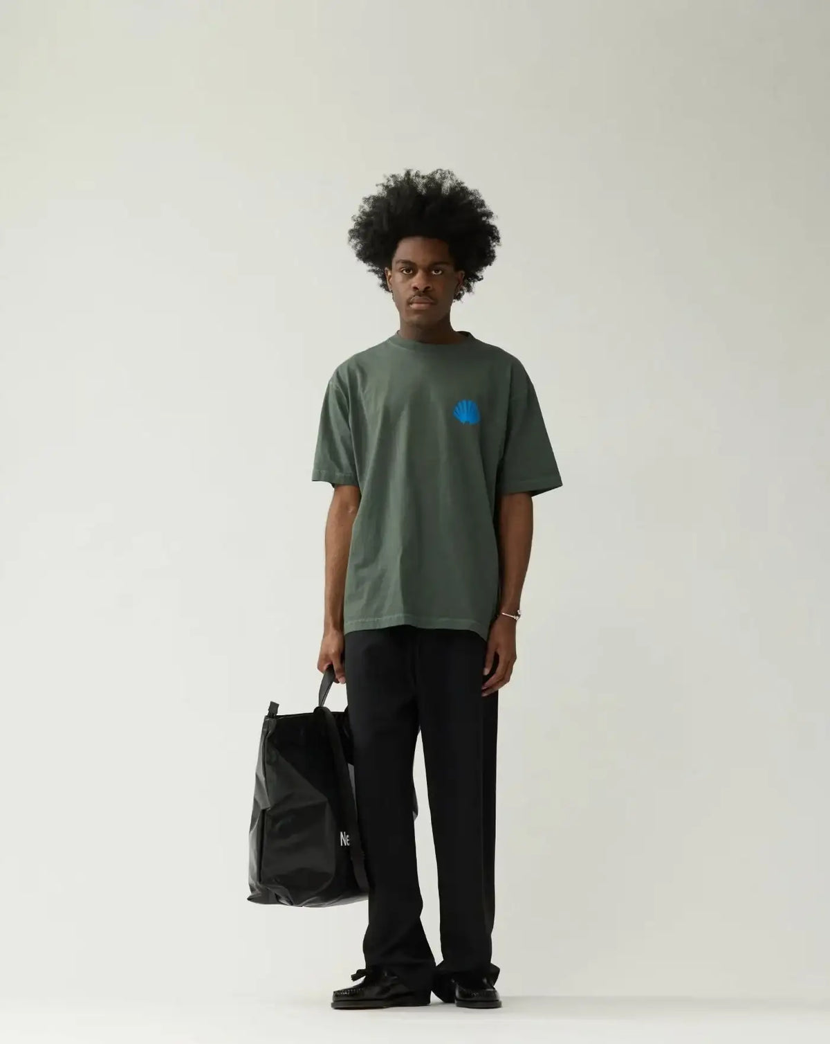 Camiseta New Amsterdam Logo Tee Teal Deep Sea 2602070003 TEAL/DEEP SEA NEW AMSTERDAM