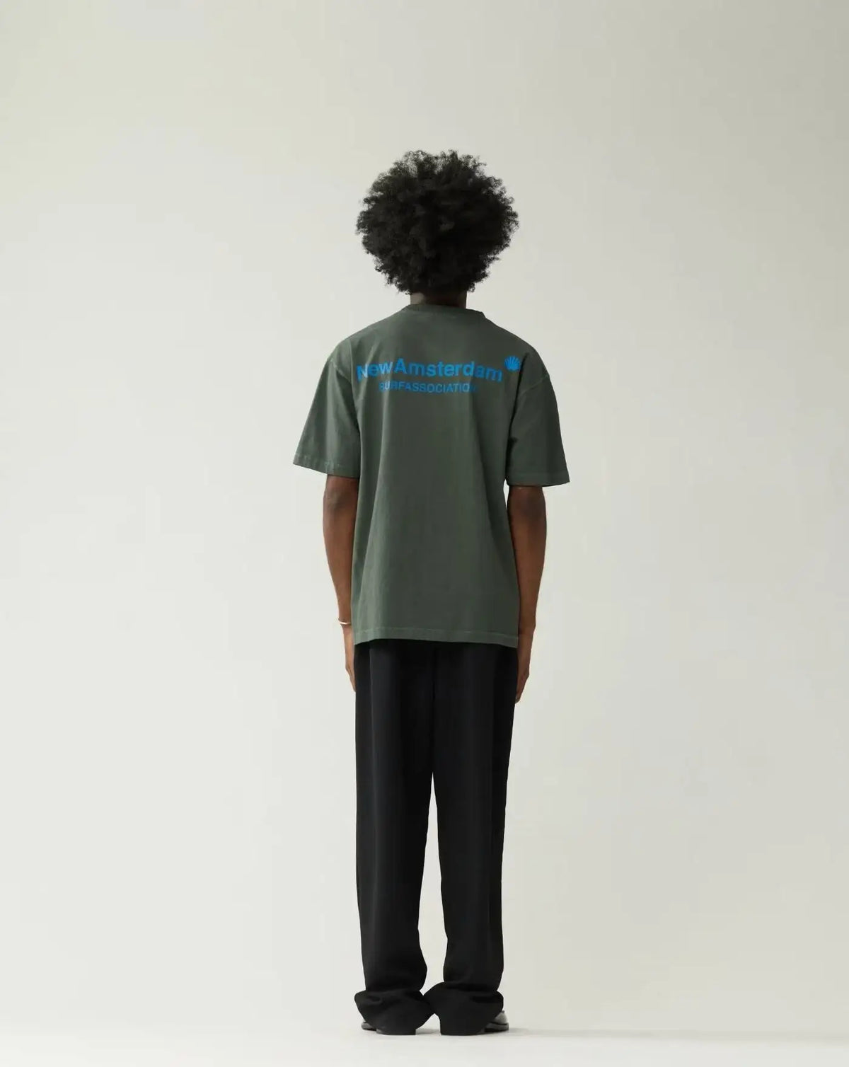 Camiseta New Amsterdam Logo Tee Teal Deep Sea 2602070003 TEAL/DEEP SEA NEW AMSTERDAM