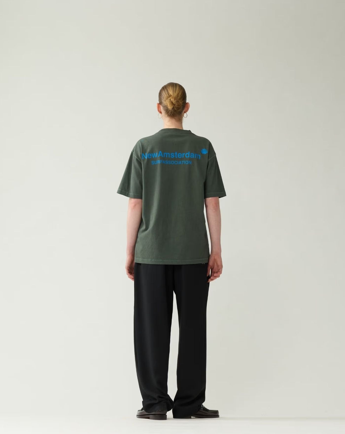 Camiseta New Amsterdam Logo Tee Teal Deep Sea 2602070003 TEAL/DEEP SEA NEW AMSTERDAM