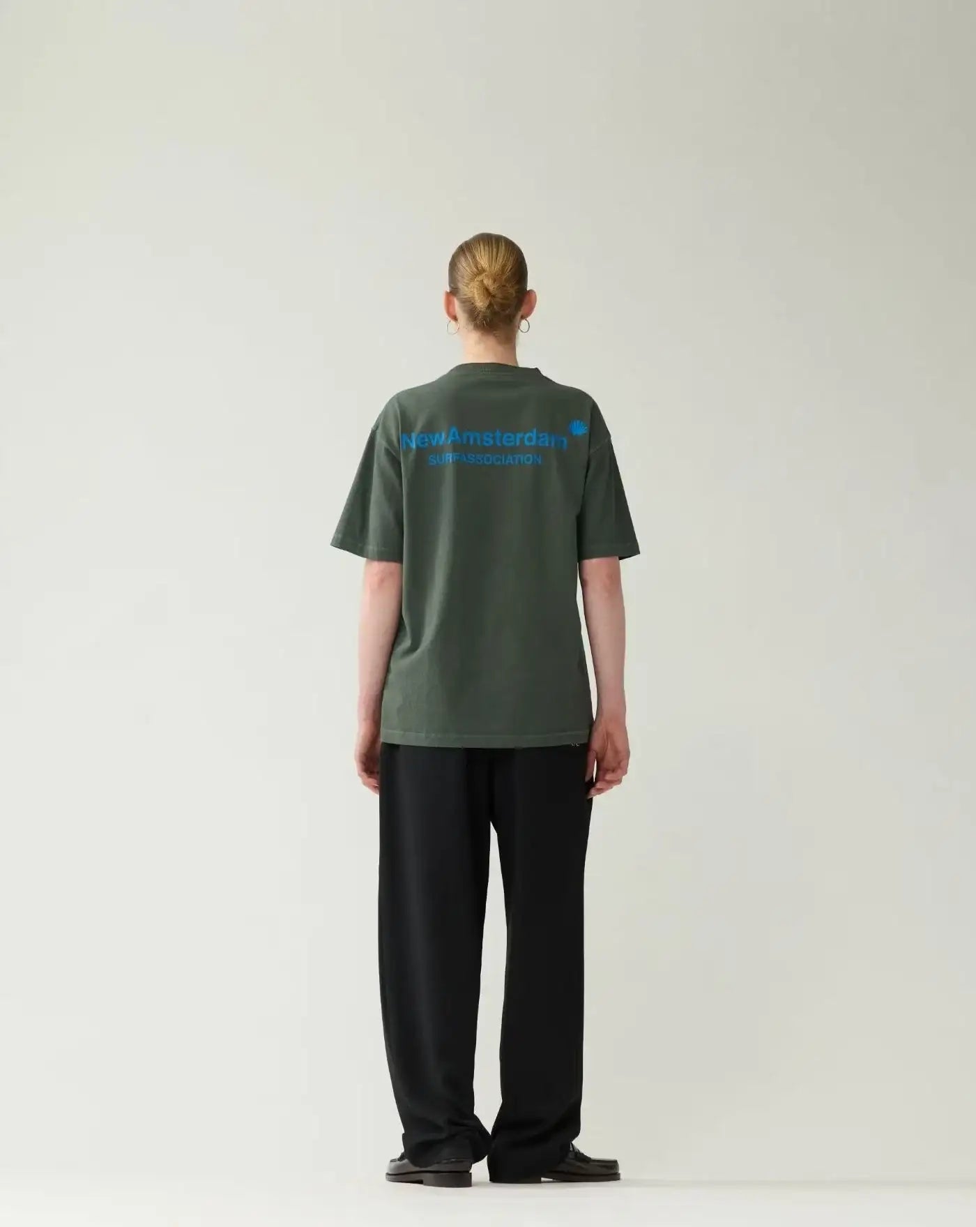 Camiseta New Amsterdam Logo Tee Teal Deep Sea 2602070003 TEAL/DEEP SEA NEW AMSTERDAM