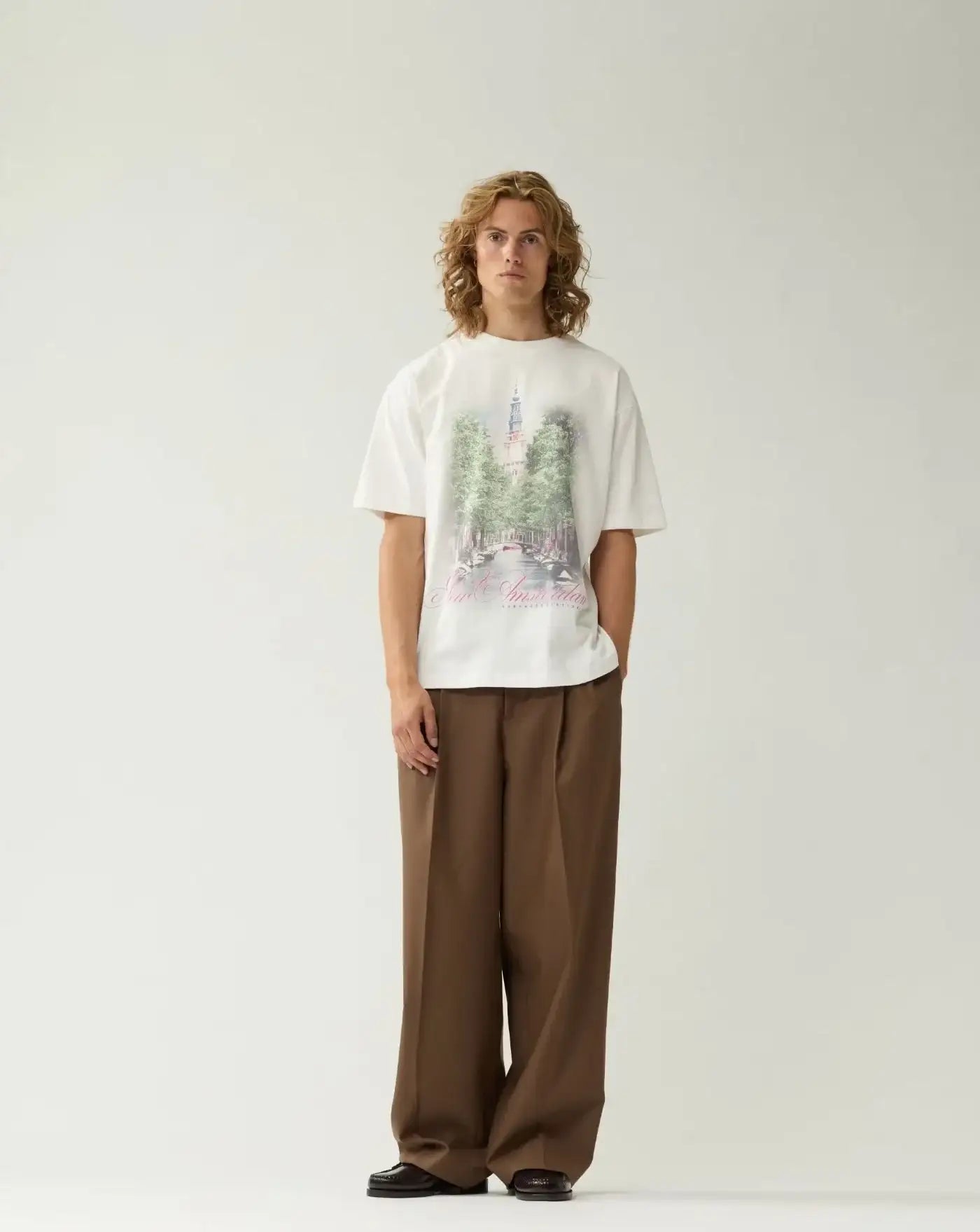 Camiseta New Amsterdam City of Water 2602078002 WHASHED WHITE NEW AMSTERDAM