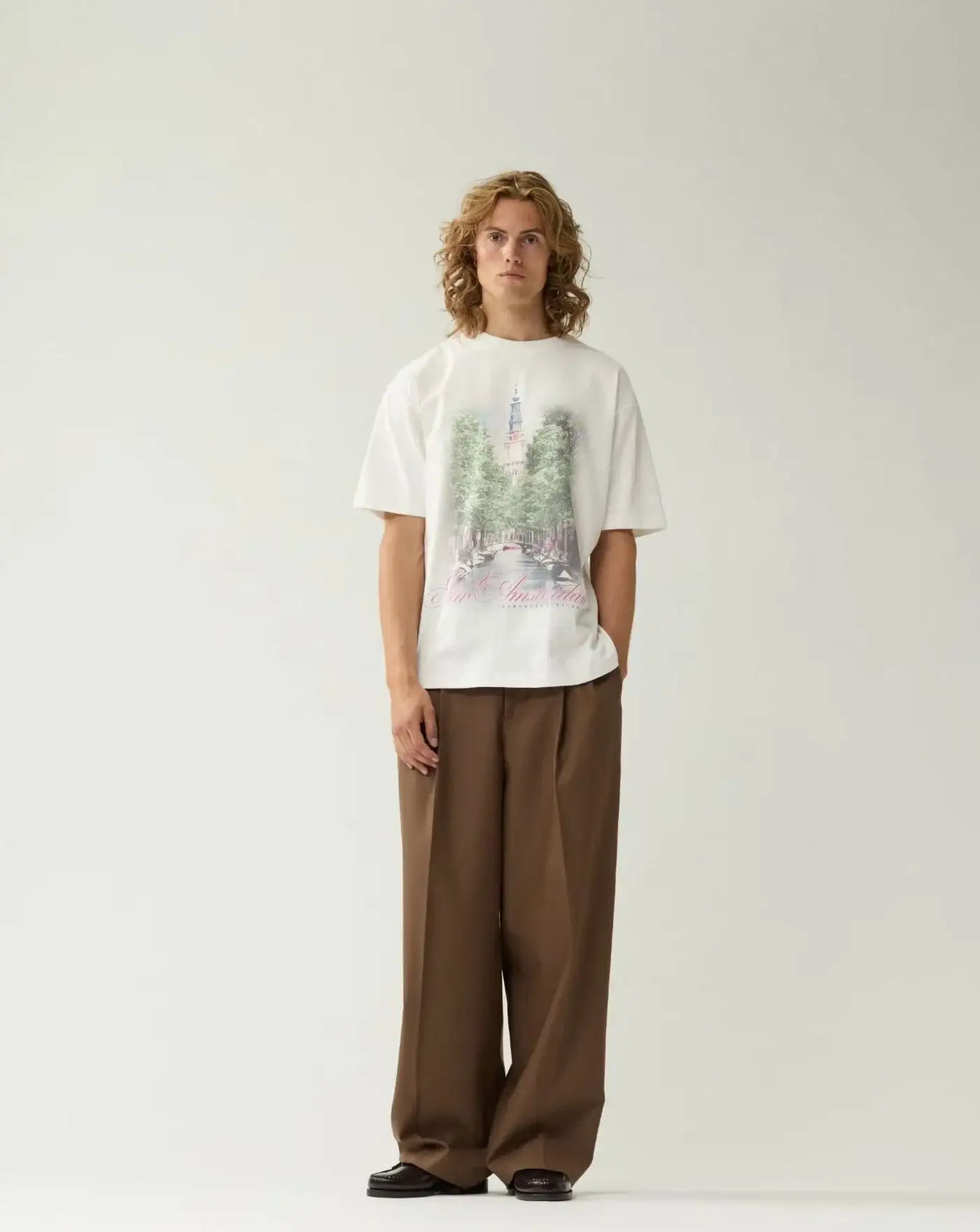 Camiseta New Amsterdam City of Water 2602078002 WHASHED WHITE NEW AMSTERDAM