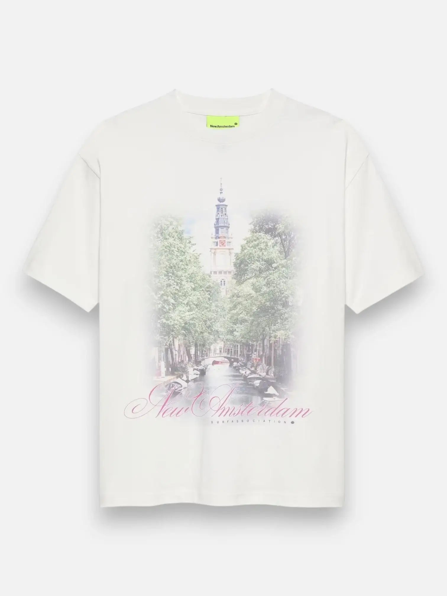 Camiseta New Amsterdam City of Water 2602078002 WHASHED WHITE NEW AMSTERDAM
