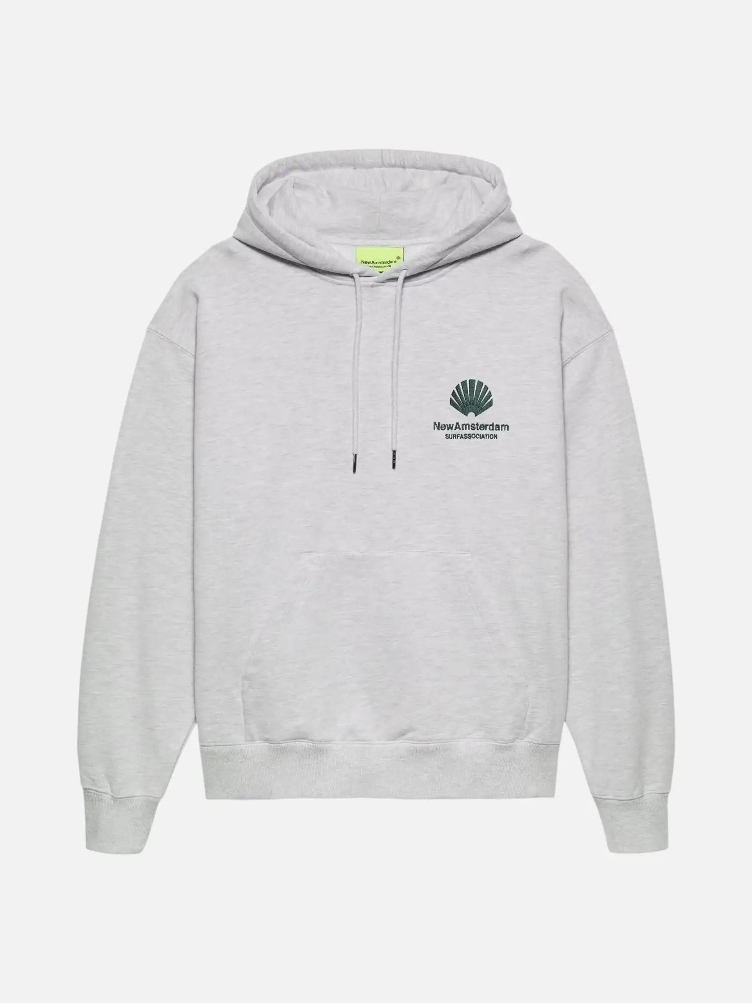 Sudadera New Amsterdam Logo Hoodie Ash 2602117001 ASH/BOTTLE GREEN NEW AMSTERDAM
