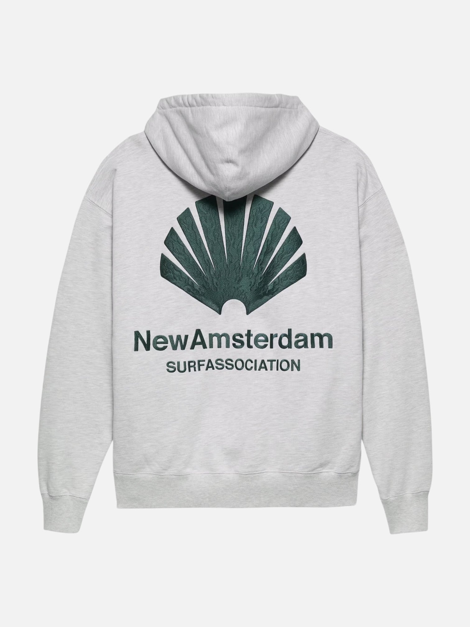 Sudadera New Amsterdam Logo Hoodie Ash 2602117001 ASH/BOTTLE GREEN NEW AMSTERDAM