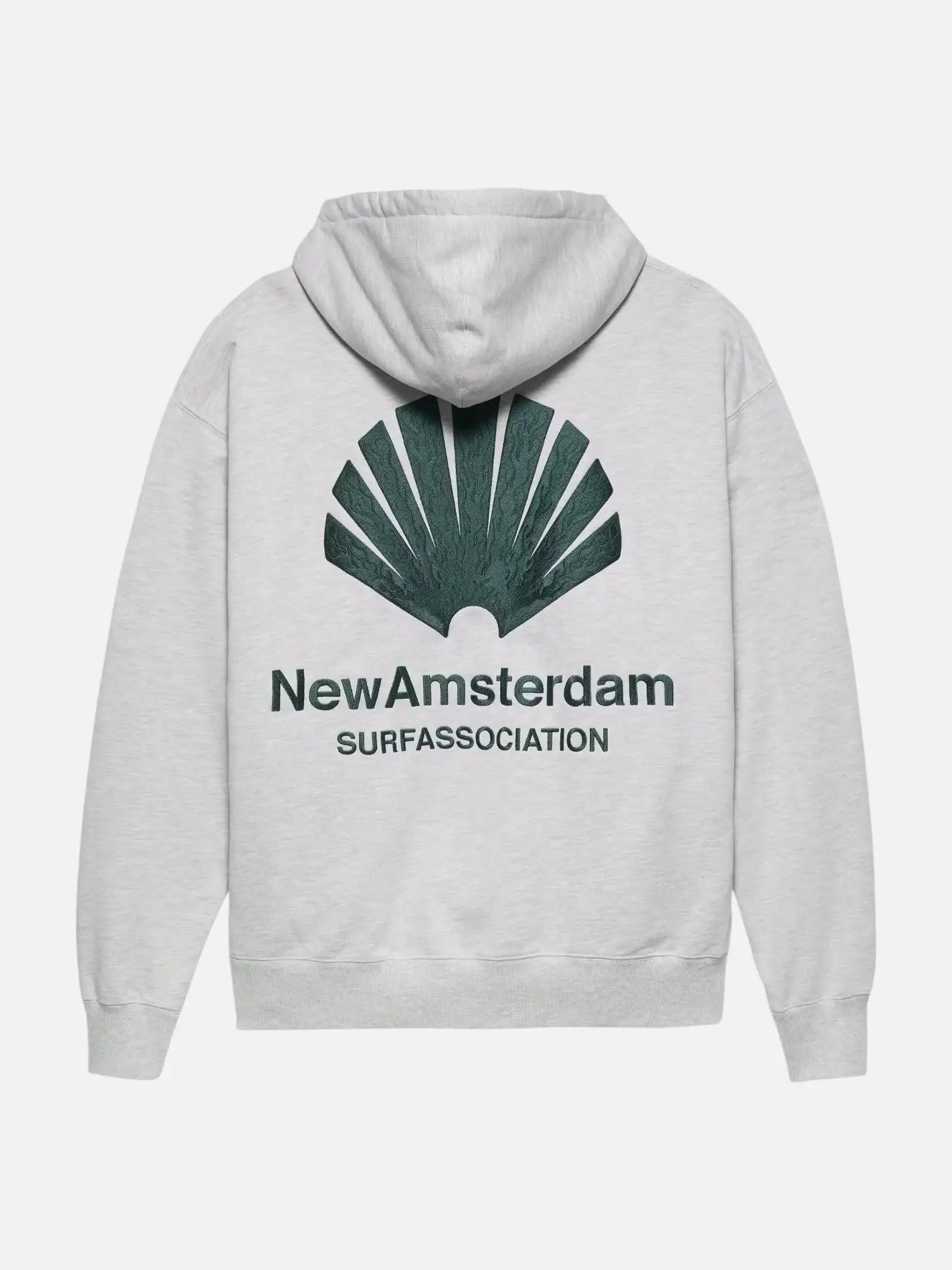 Sudadera New Amsterdam Logo Hoodie Ash 2602117001 ASH/BOTTLE GREEN NEW AMSTERDAM