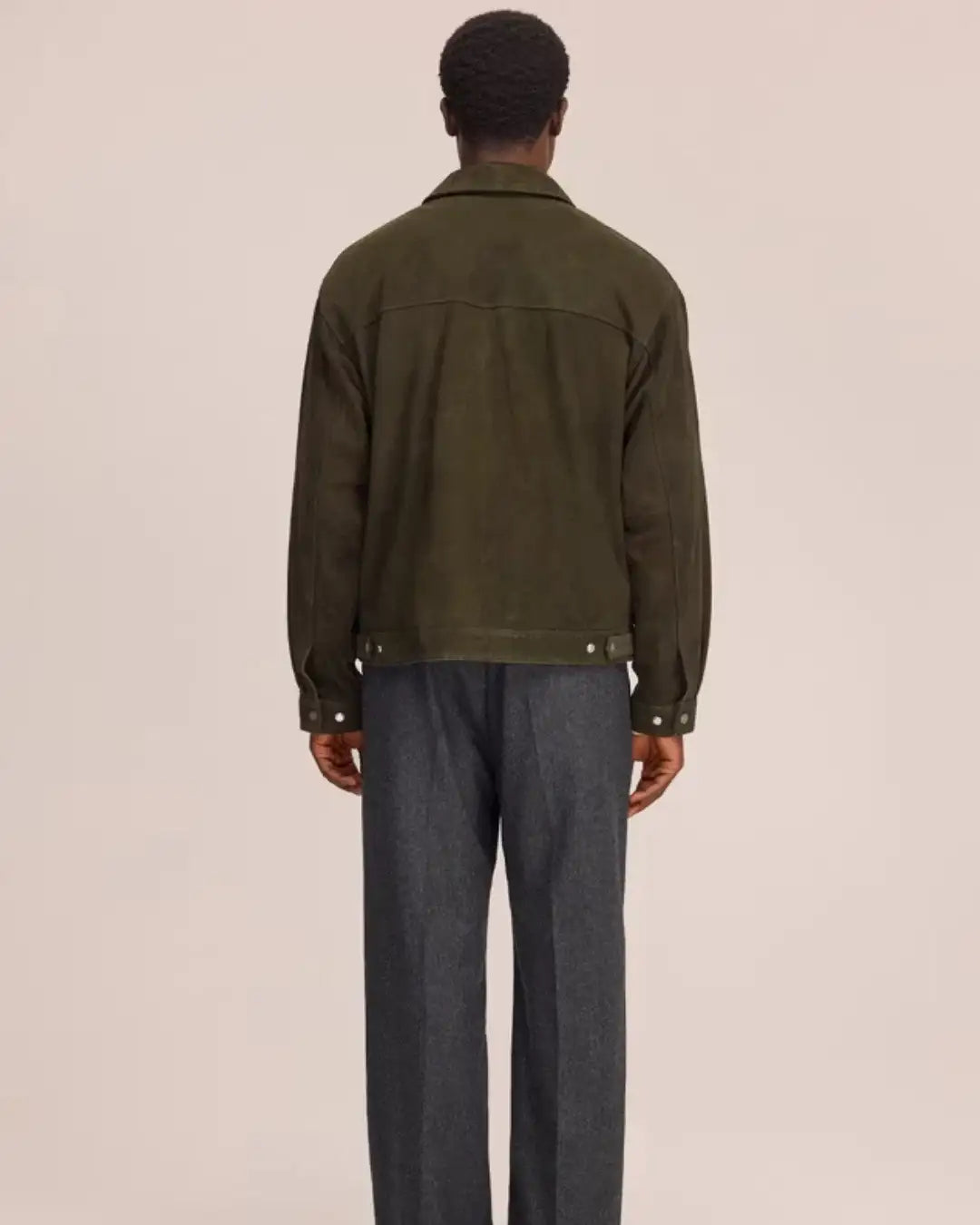 Chaqueta NN.07 Petrus - Suede jacket<BR/> 2610000045 387 NN. 07