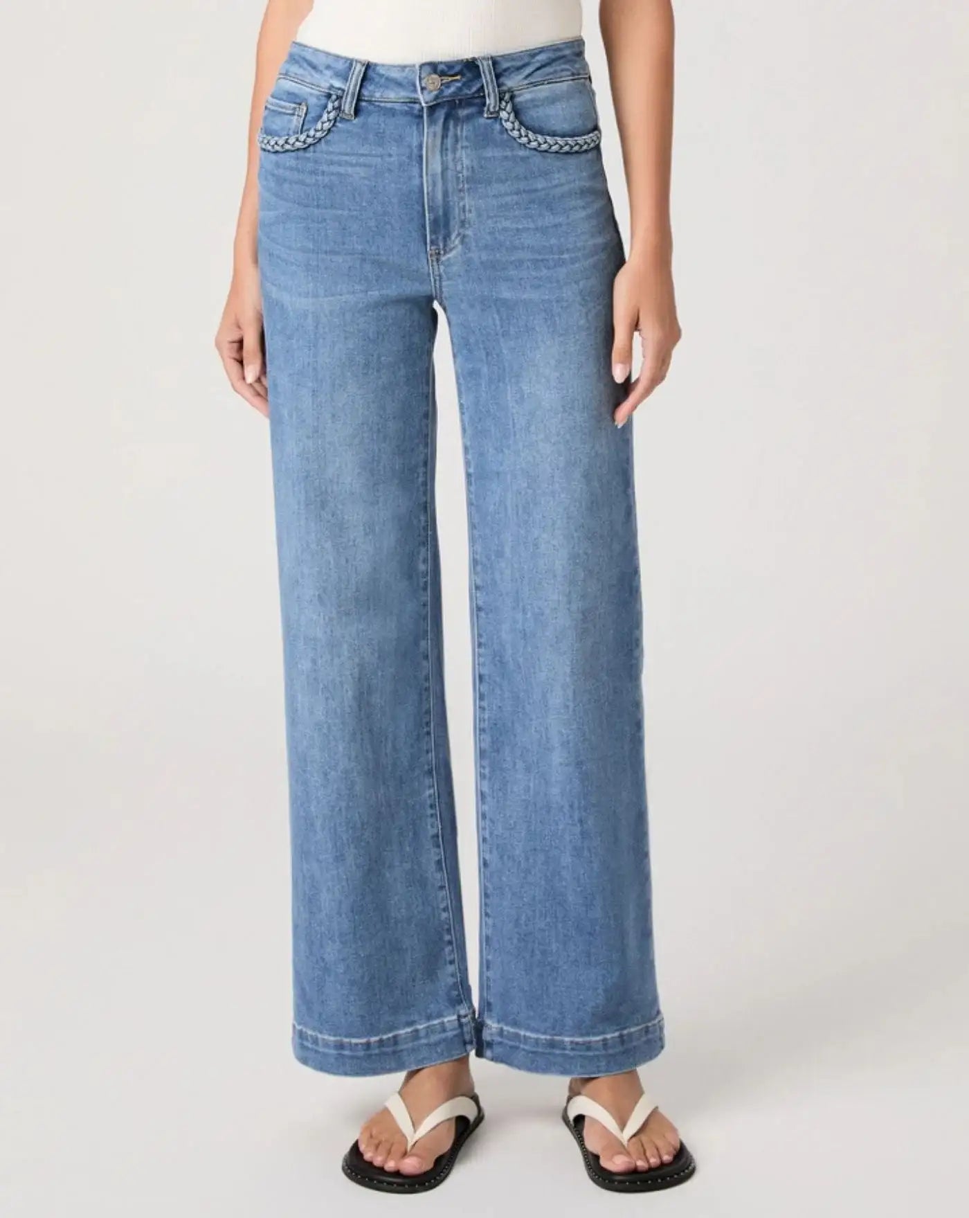 Pantalones Paige Denim Anessa<BR/> 1N24F72-D079 WD079 PAIGE