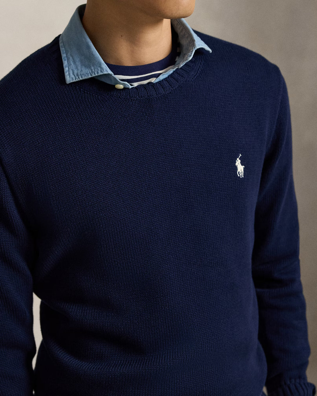 Jersey Polo Ralph Lauren Basic 710810846503 HUNTER NAVY W/ C8135 PP POLO RALPH LAUREN