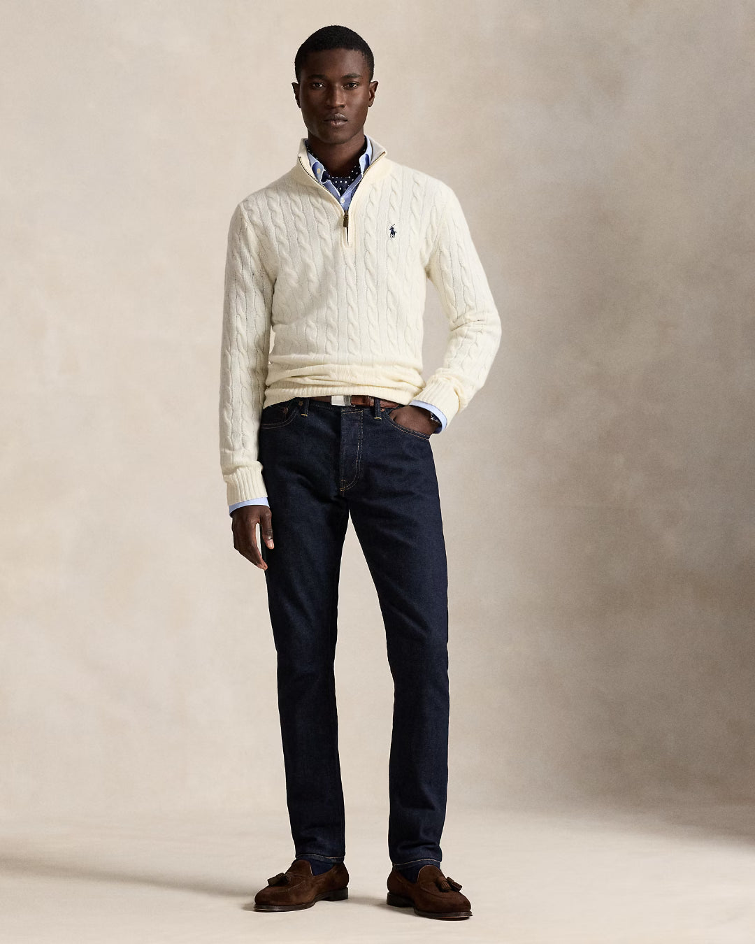 Jersey Polo Ralph Lauren Ochos 710876766001 ANDOVER CREAM POLO RALPH LAUREN