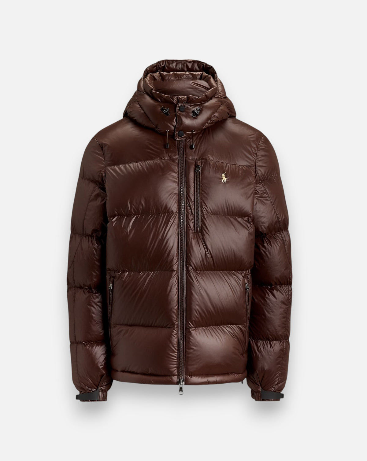 Chaqueta Polo Ralph Lauren Gorham 710968281500 BROWN GLOSSY POLO RALPH LAUREN