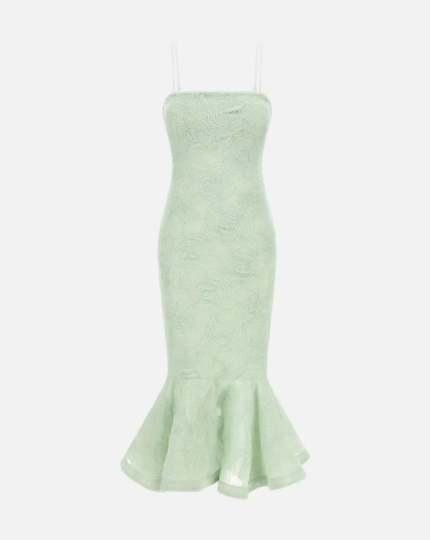 Vestido Rotate Flower Mesh Flounce Dress 1162751326 1326 ROTATE