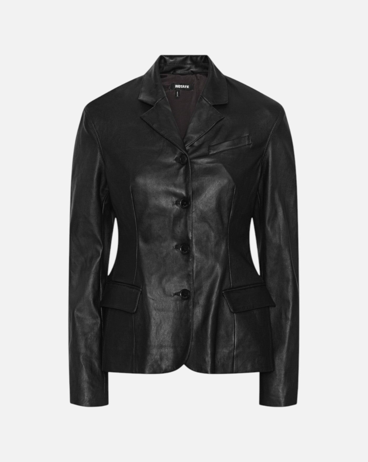 Chaqueta Rotate Fitted Leather Blazer 116570100 100 ROTATE