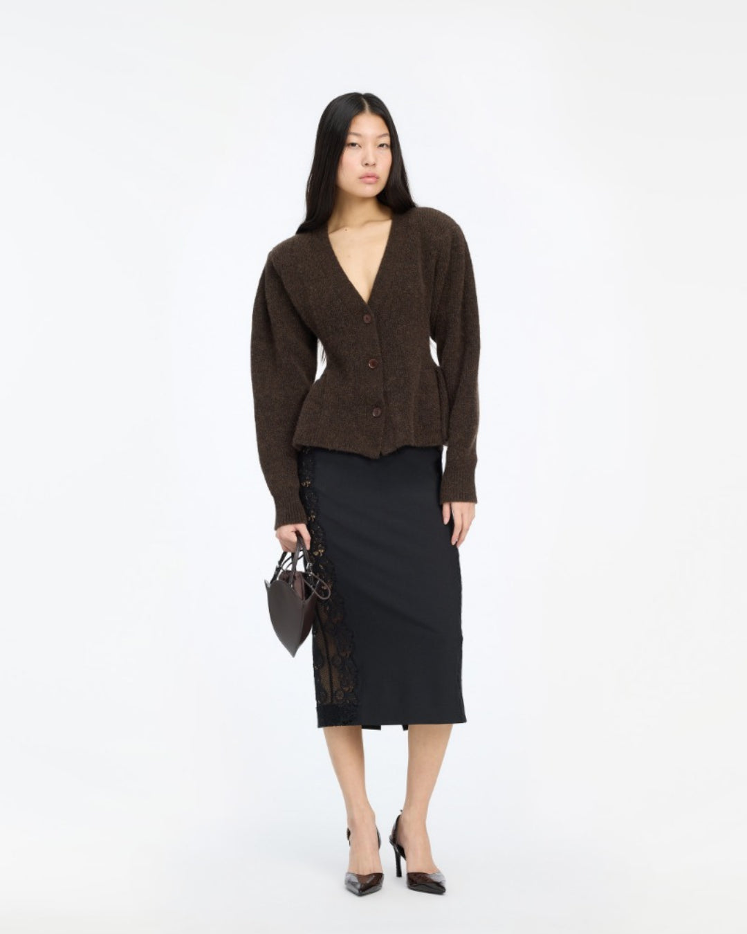 Chaqueta Rotate Knit Peplum Cardigan 1166181667 1667 ROTATE