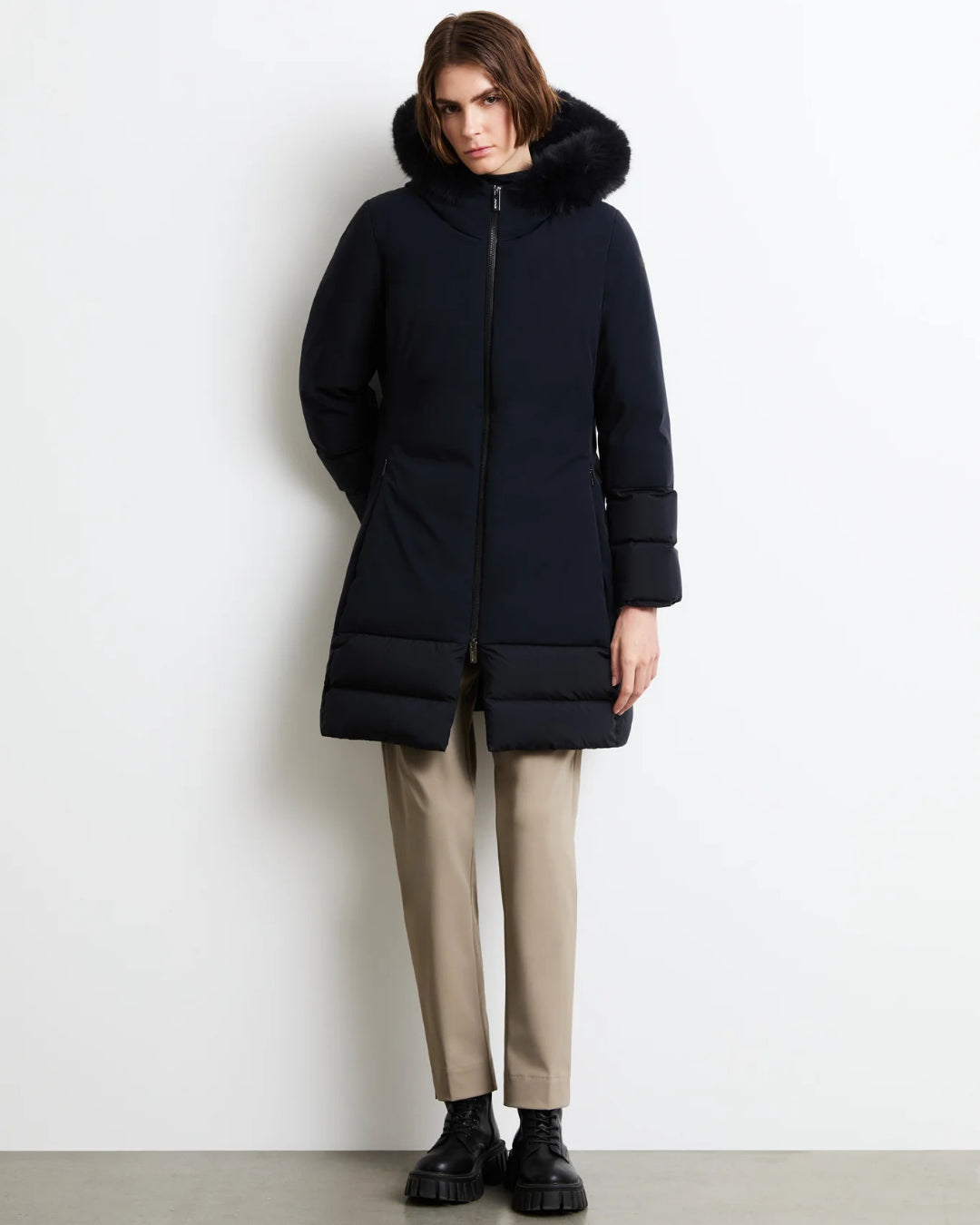 Chaqueta Rrd Montecristo Hybrid Long Fur Wom Jkt W26507F 60 RRD