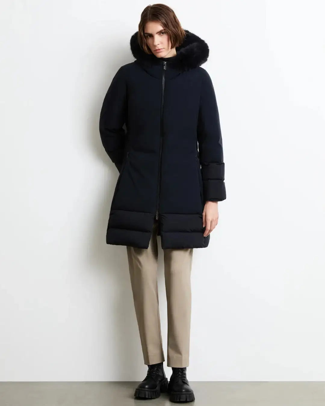 Chaqueta Rrd Montecristo Hybrid Long Fur Wom Jkt W26507F 60 RRD
